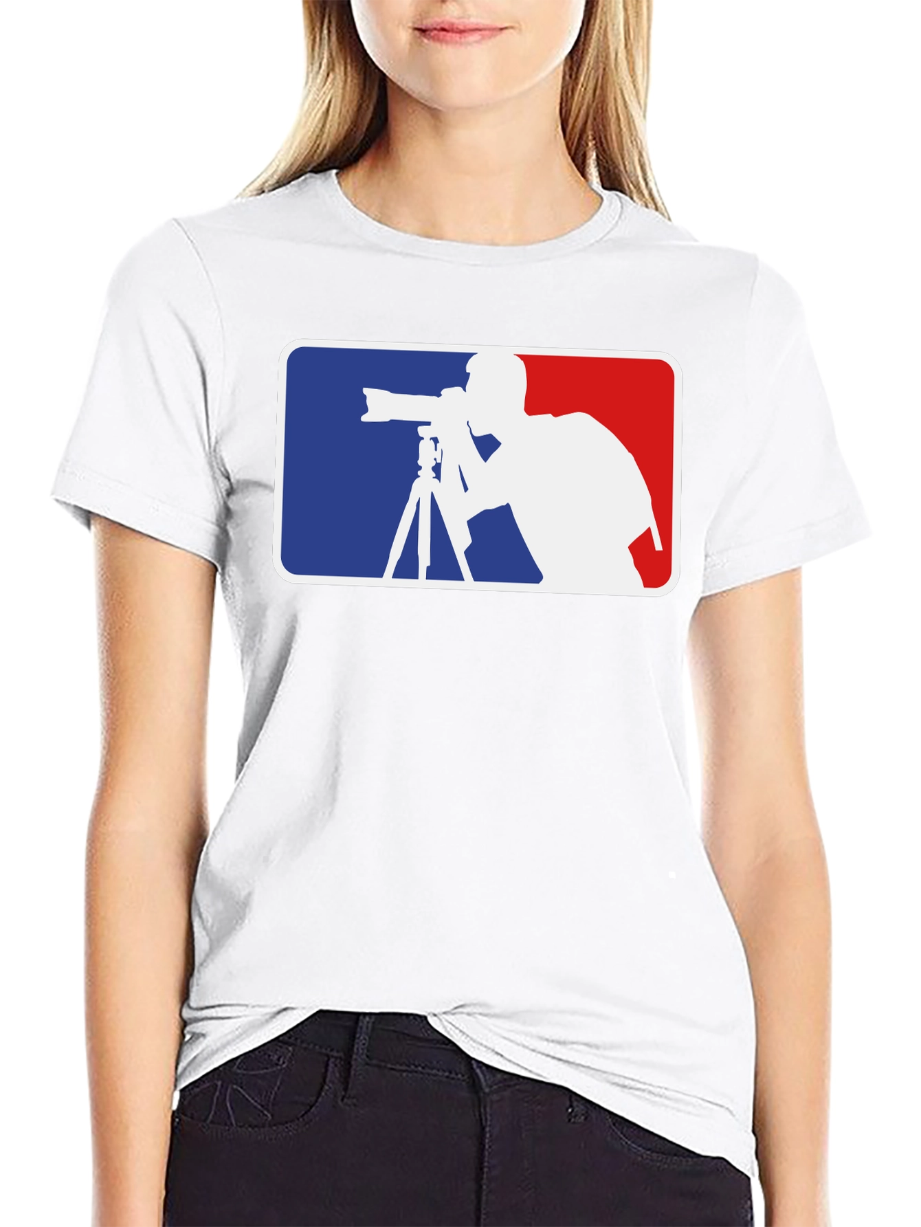 Photographer Logo T-Shirt - Classic Black