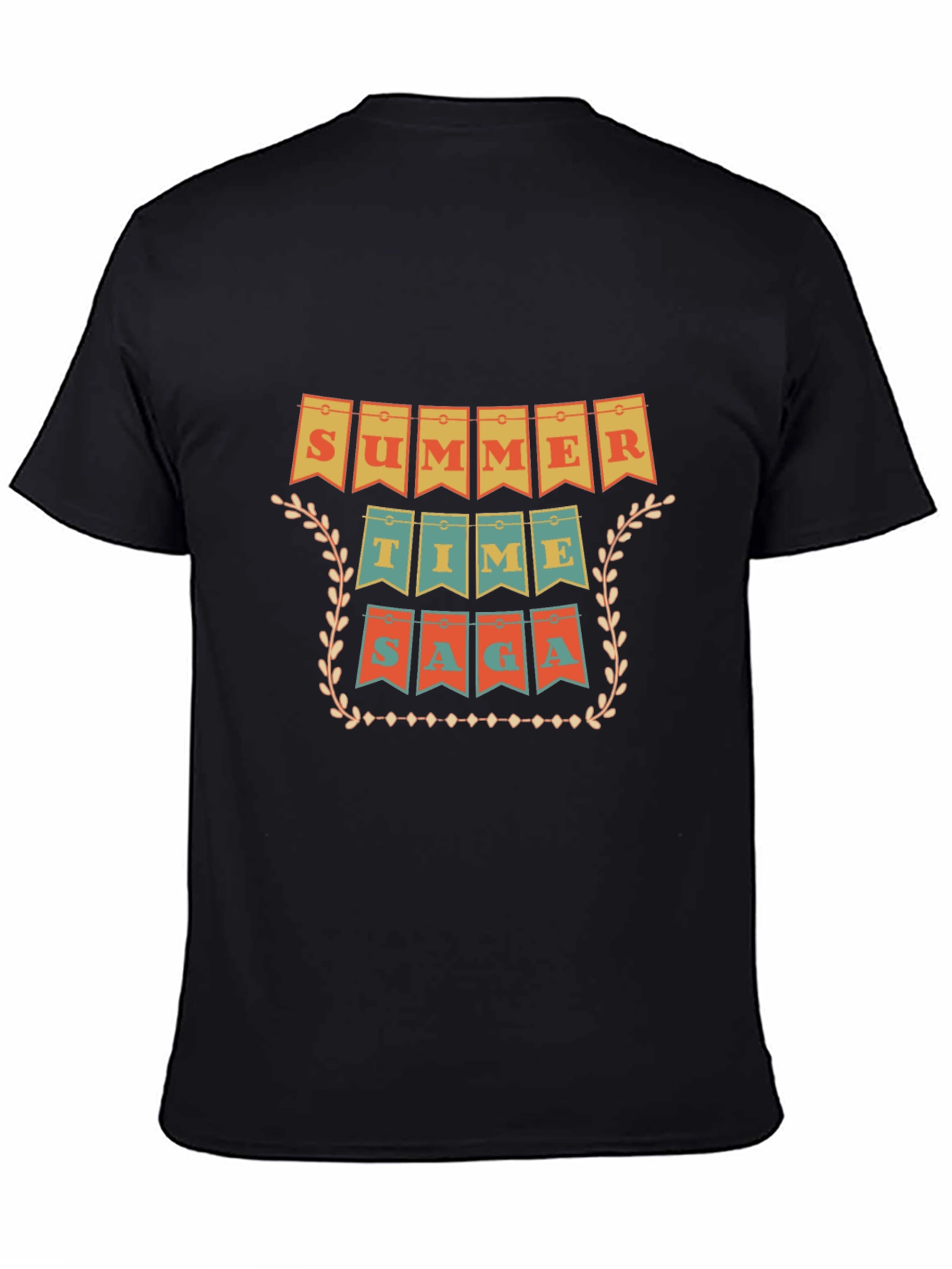 Summer Time Saga Black Graphic Tee