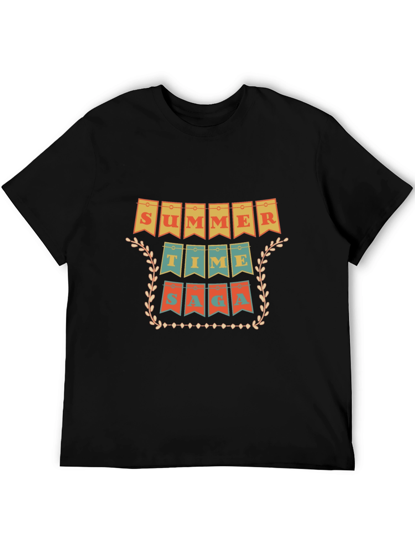 Summer Time Saga Black Graphic Tee