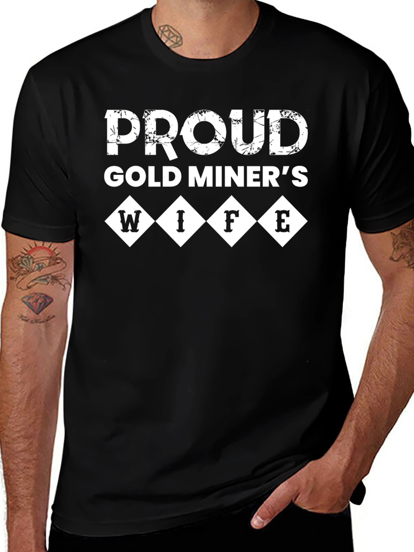 Proud Gold Miners Wife T-Shirt