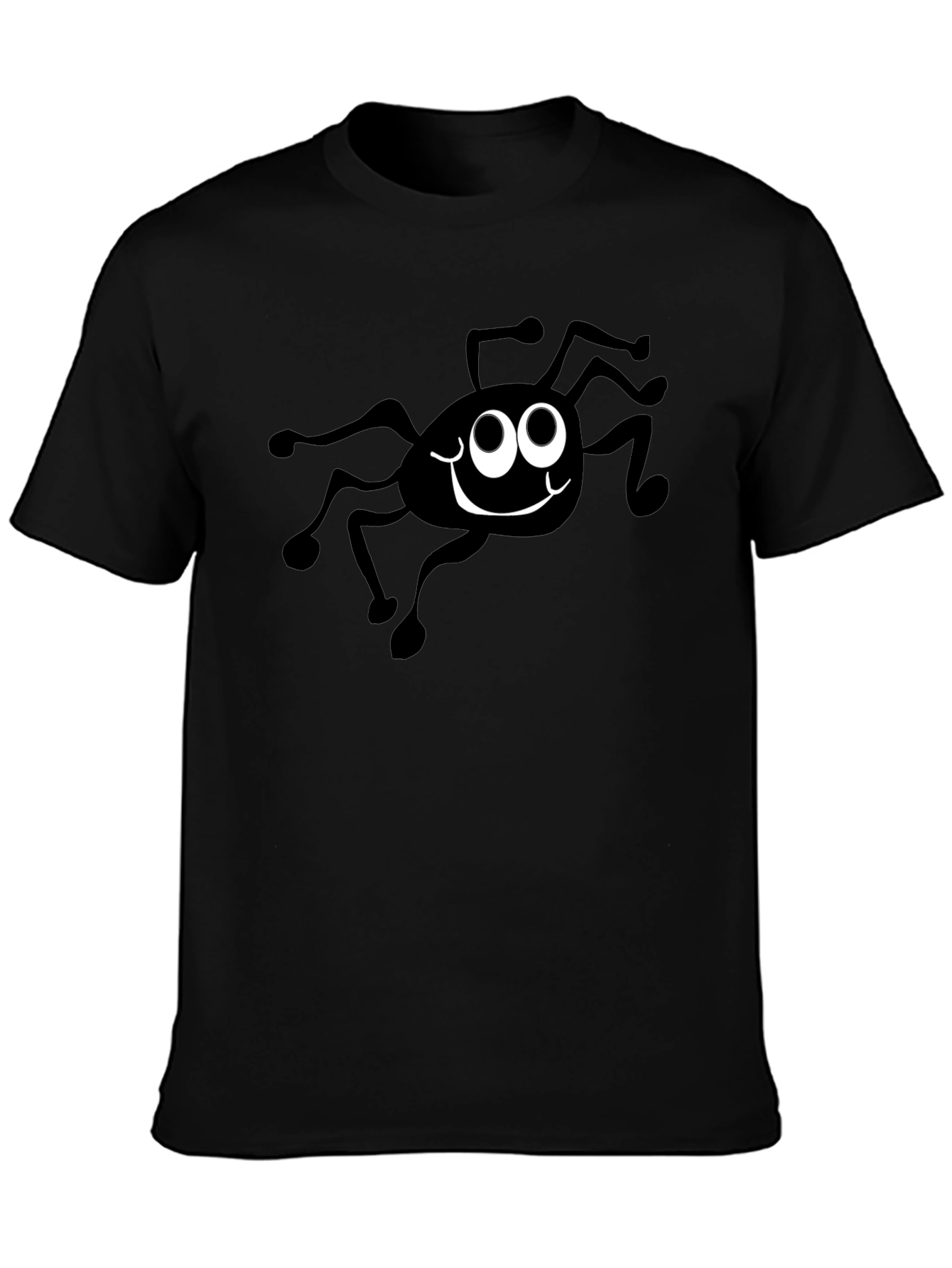 Cartoon Spider Graphic Tee - Halloween Ready!