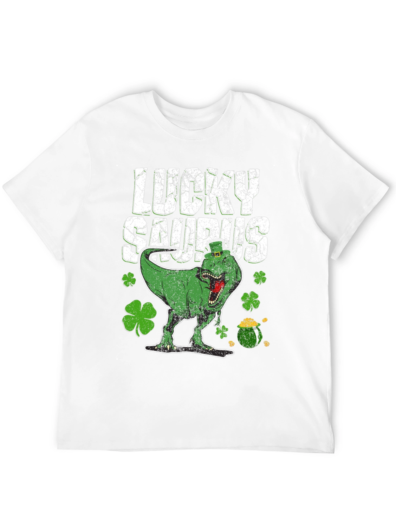 Lucky Saurus St. Patricks Day T-Shirt
