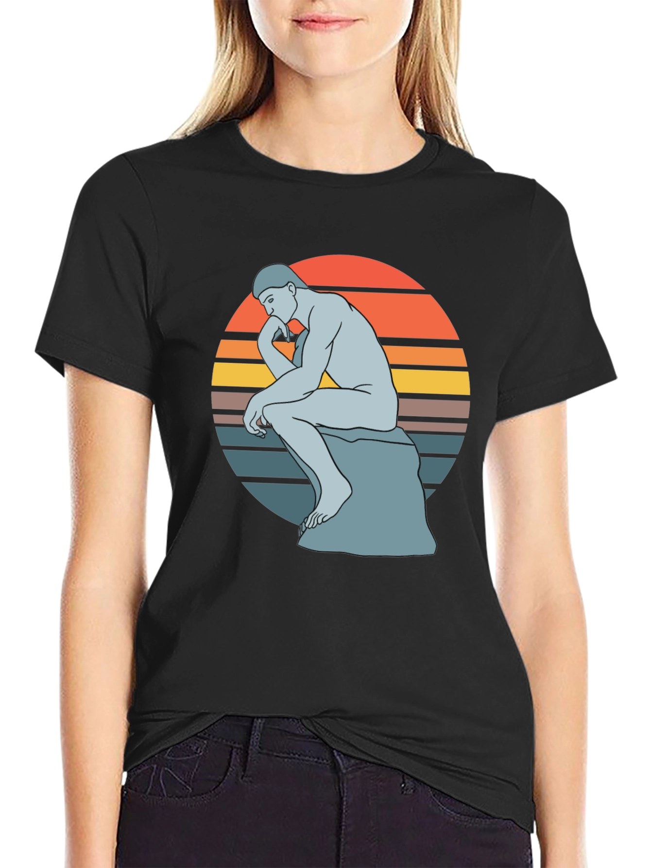 The Thinker Graphic T-Shirt