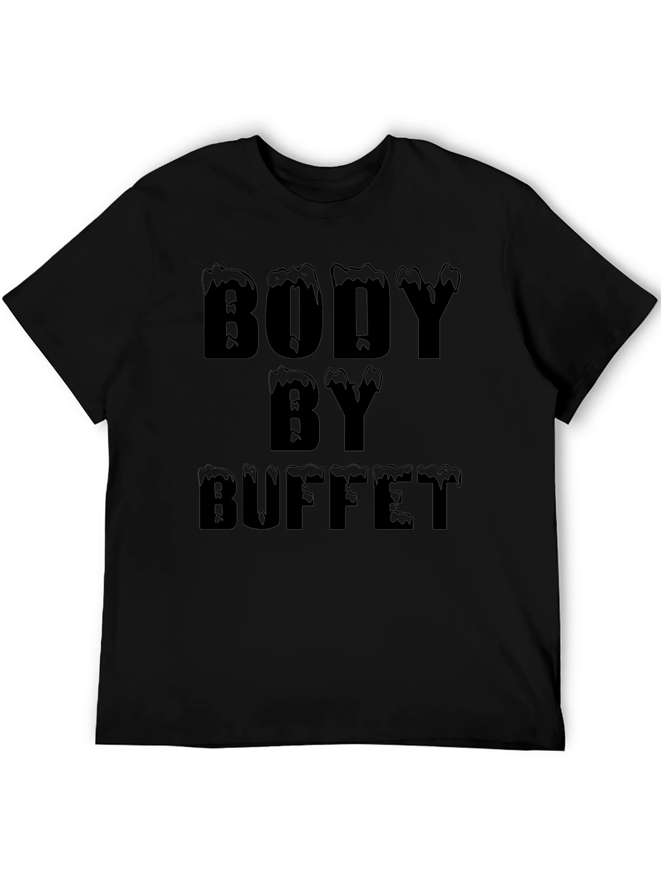 Body By Buffet Black T-Shirt