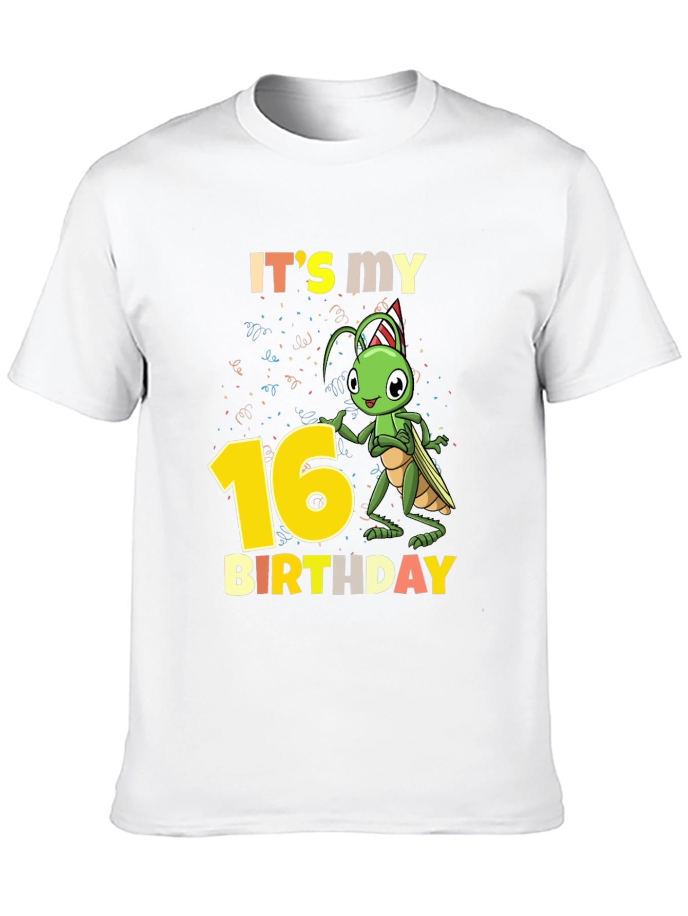 Its My 16th Birthday Cricket T-Shirt