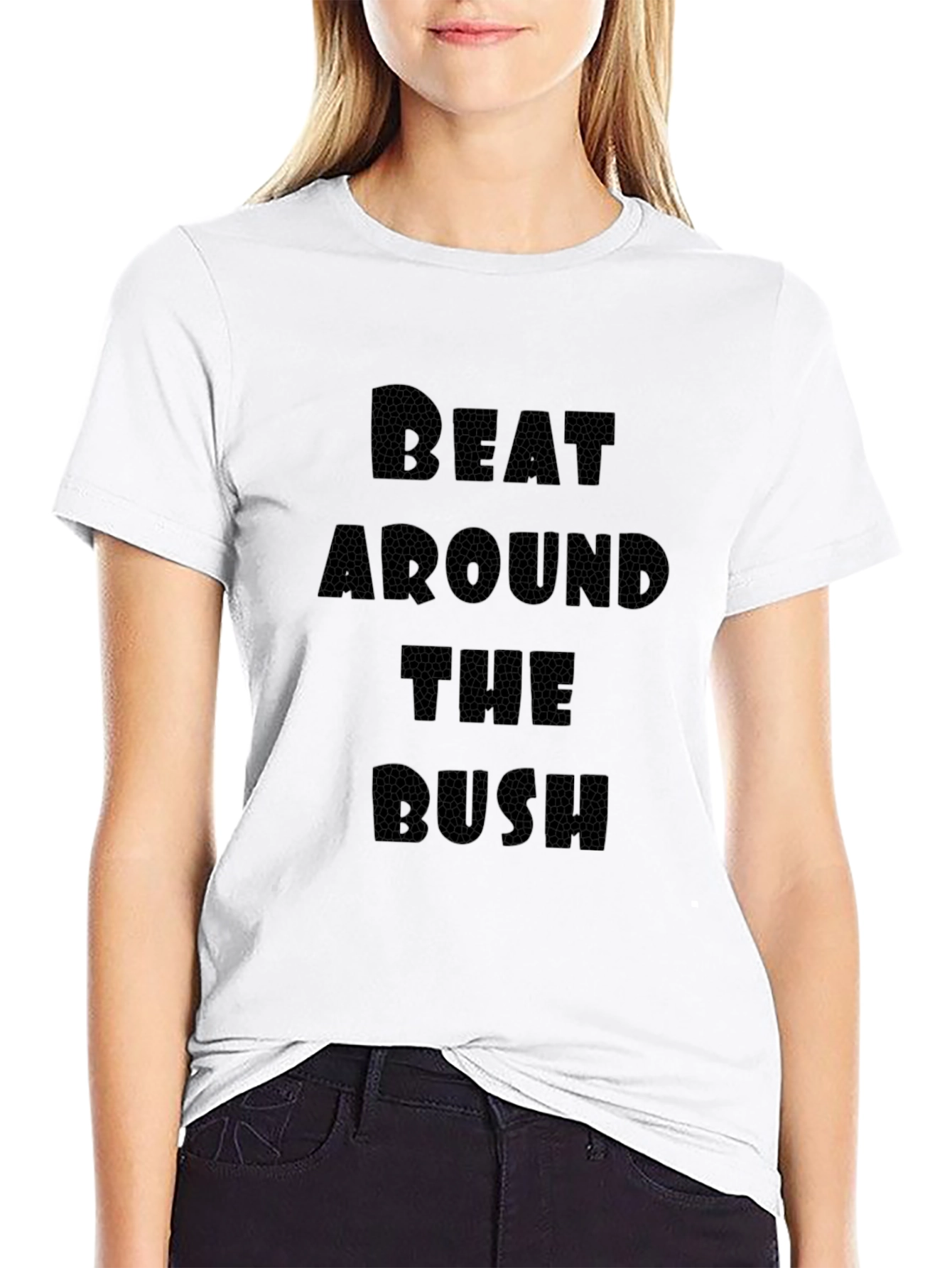 Beat Around the Bush Graphic T-Shirt - Black
