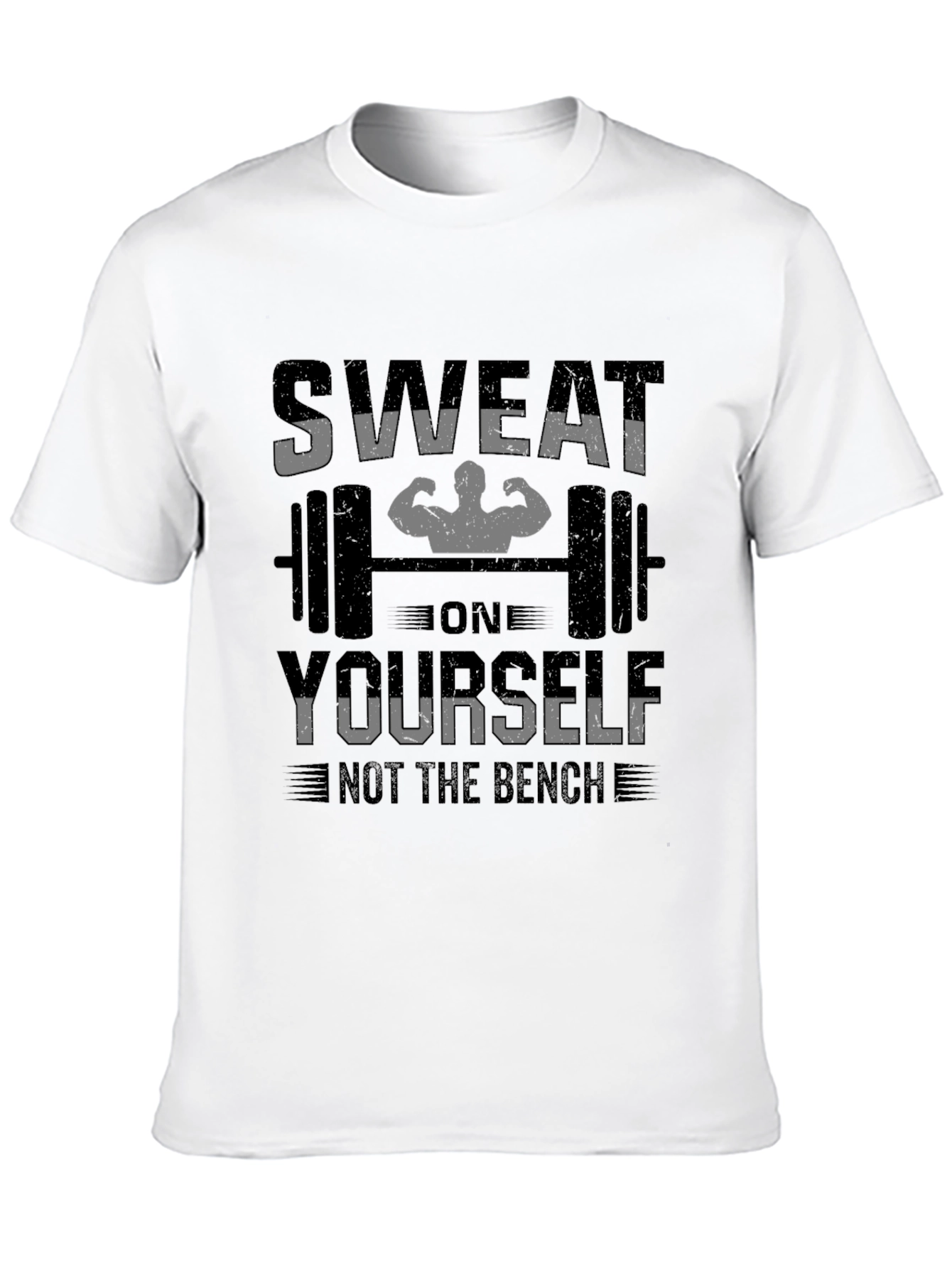 Sweat On Yourself Gym Black T-Shirt