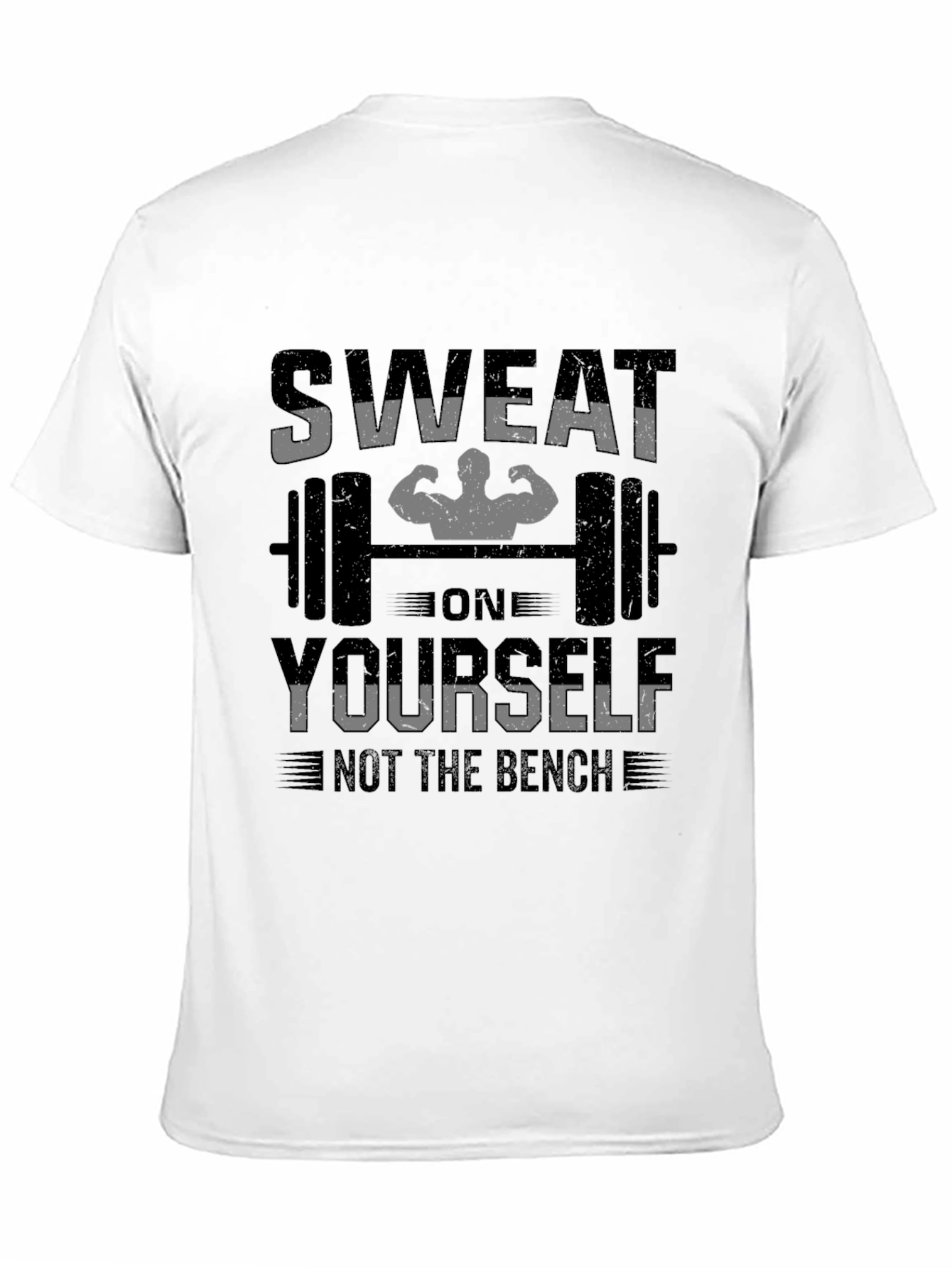 Sweat On Yourself Gym Black T-Shirt