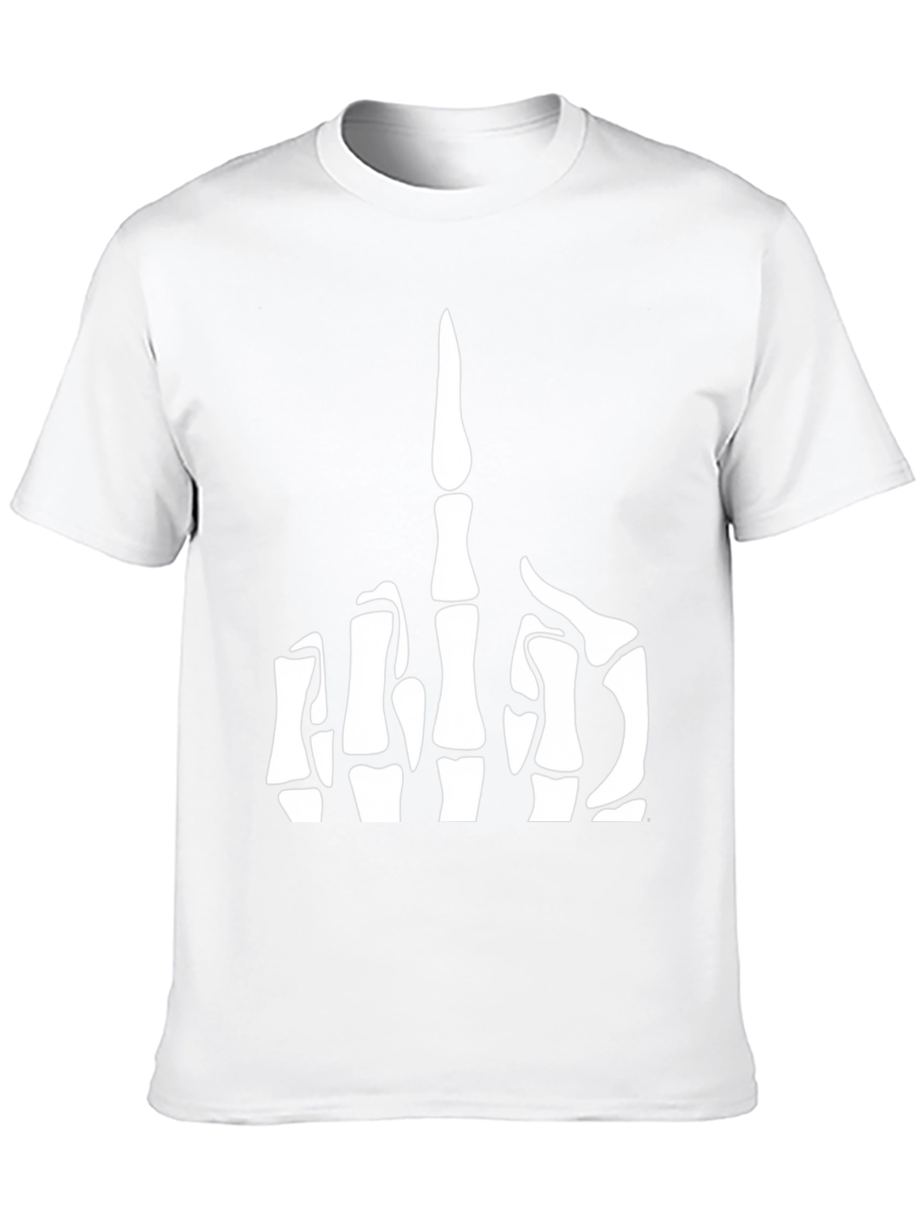 Skeleton Hand Graphic Black T-Shirt