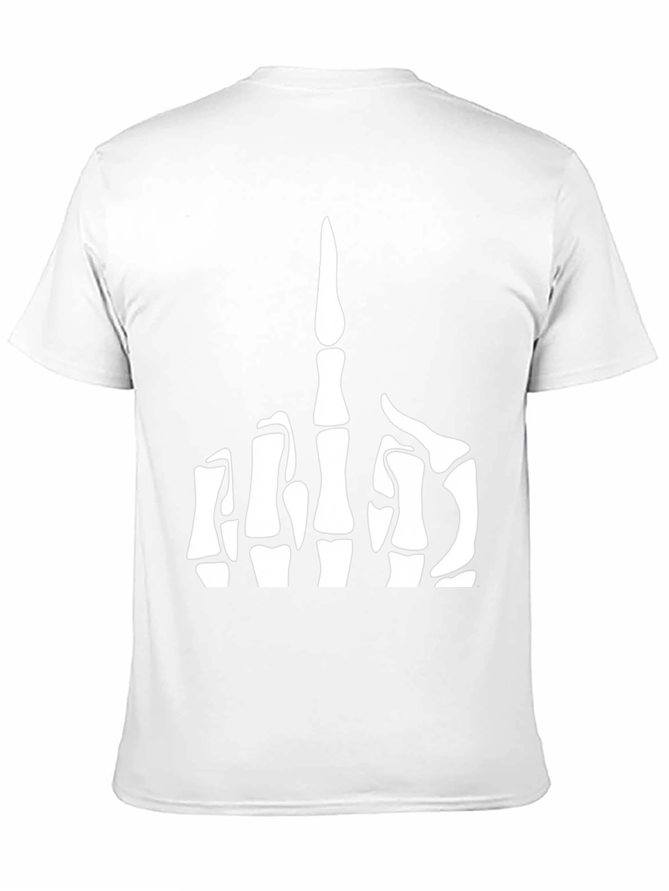 Skeleton Hand Graphic Black T-Shirt