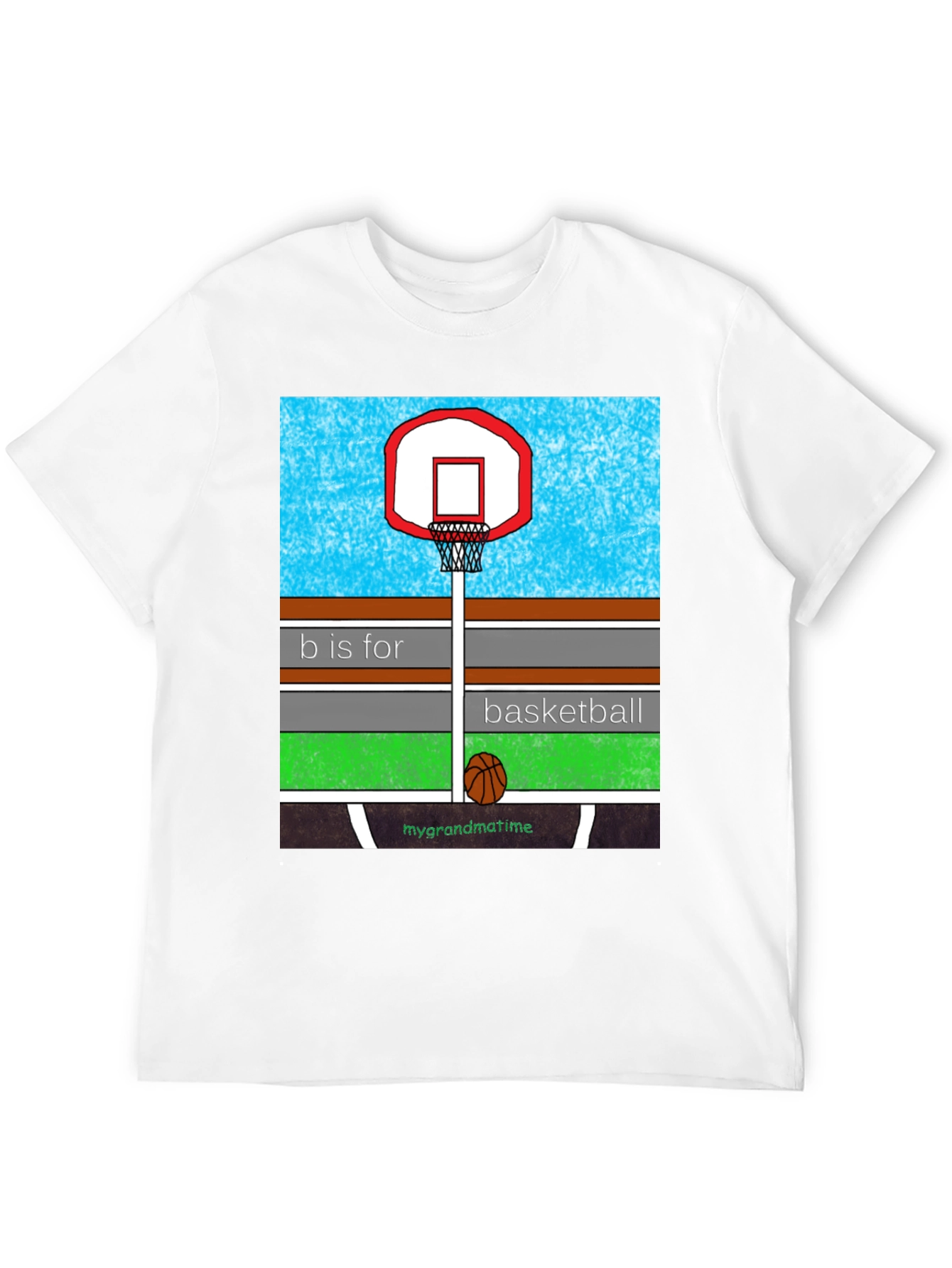 B is for Basketball Graphic T-Shirt