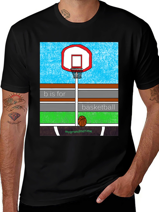 B is for Basketball Graphic T-Shirt