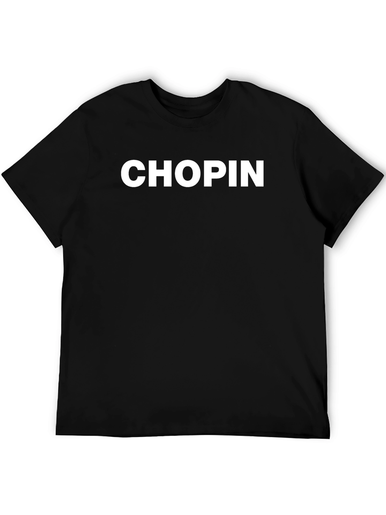 Chopin Graphic Tee - Music Lover T-Shirt