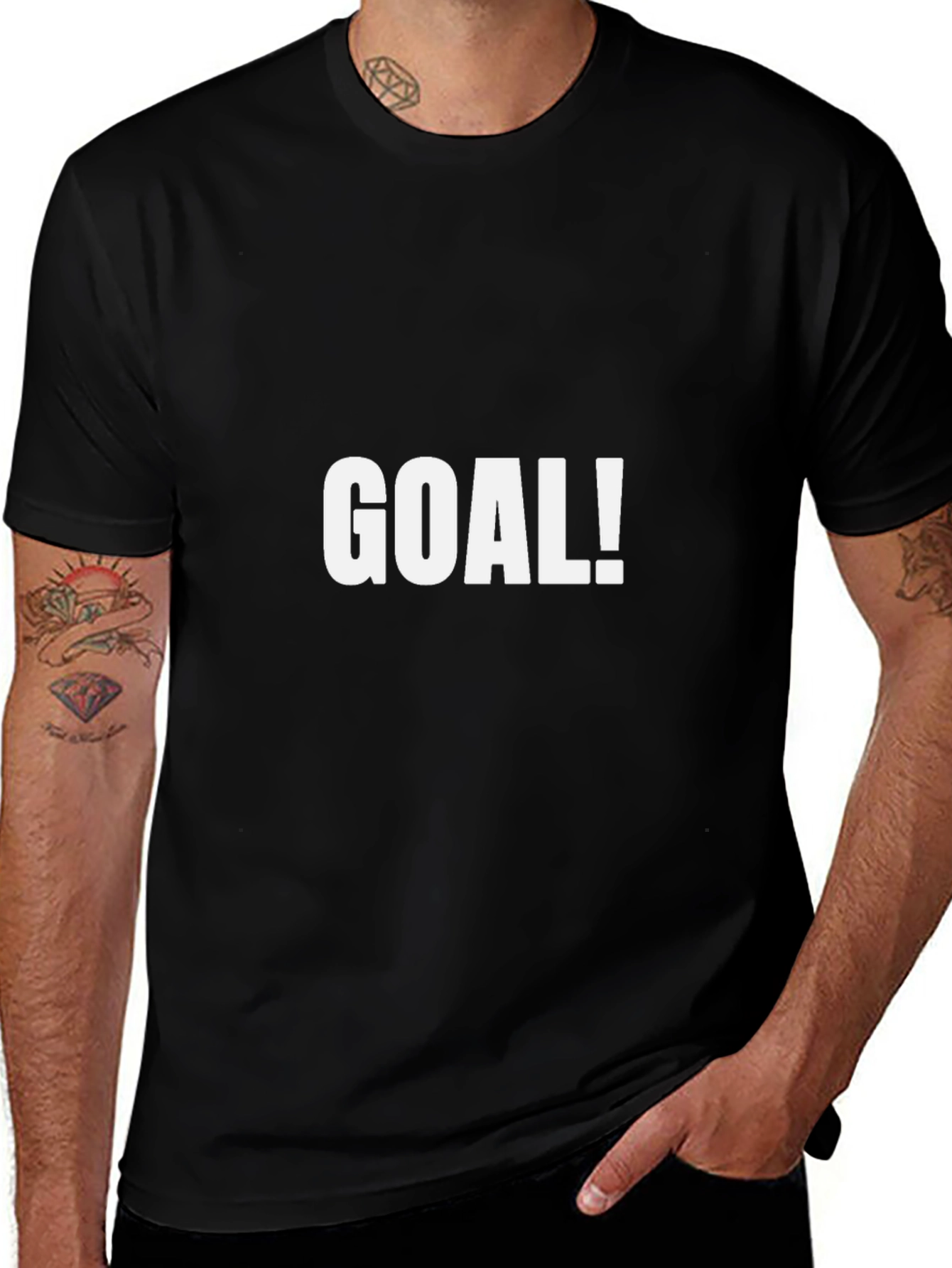 Goal! Black T-Shirt