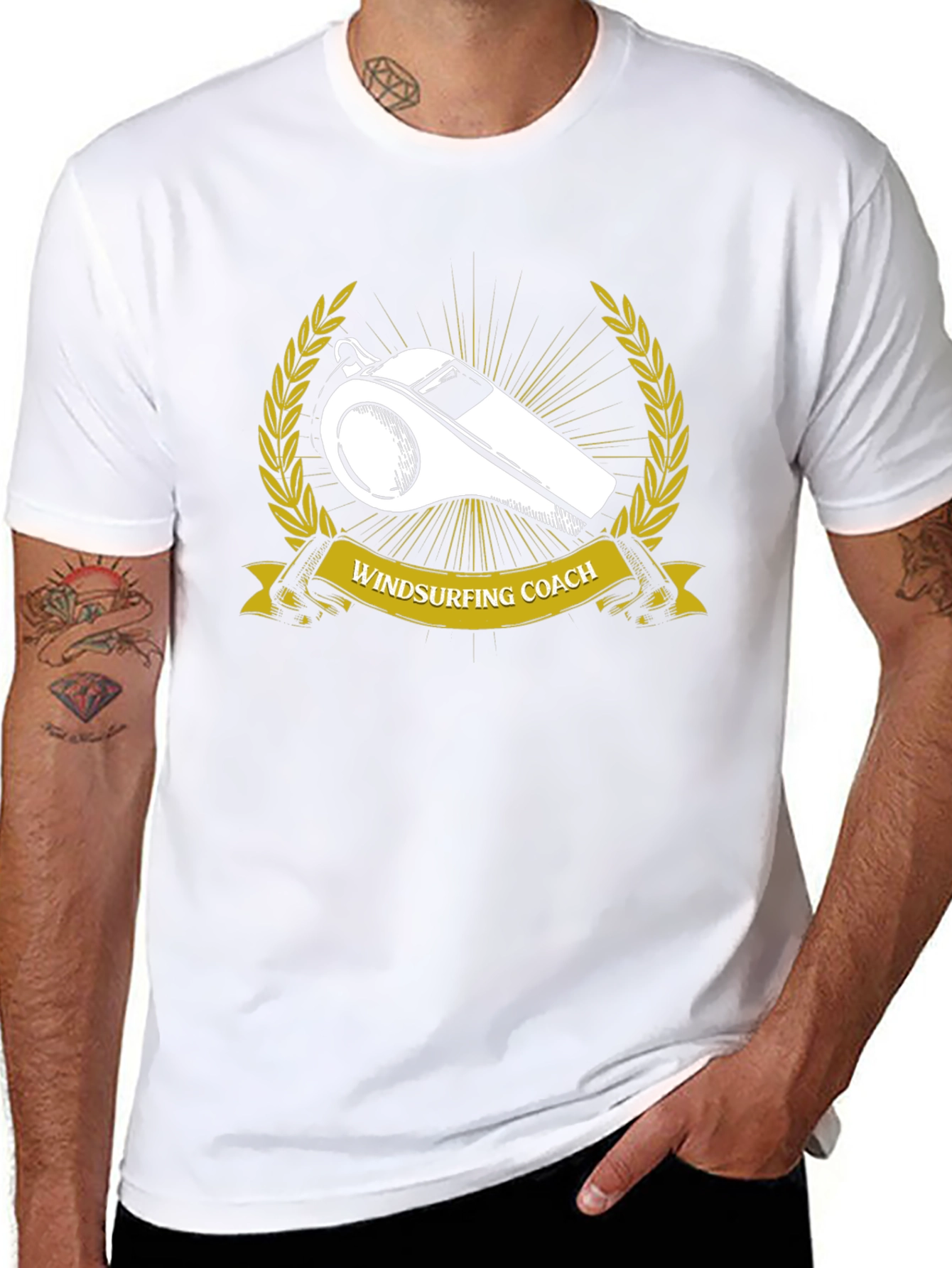 Windsurfing Coach Graphic T-Shirt
