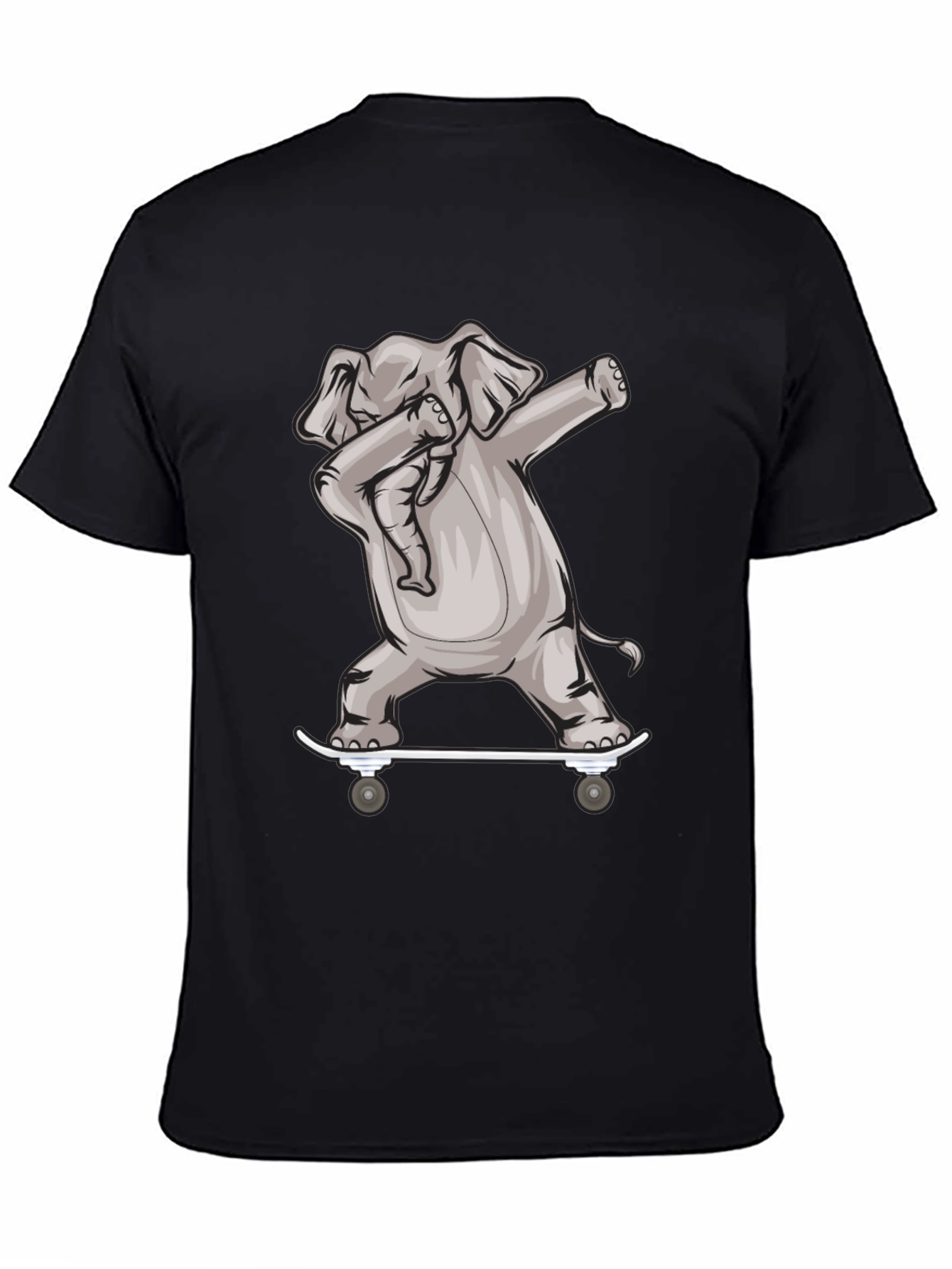 Elephant Dabbing on Skateboard T-Shirt