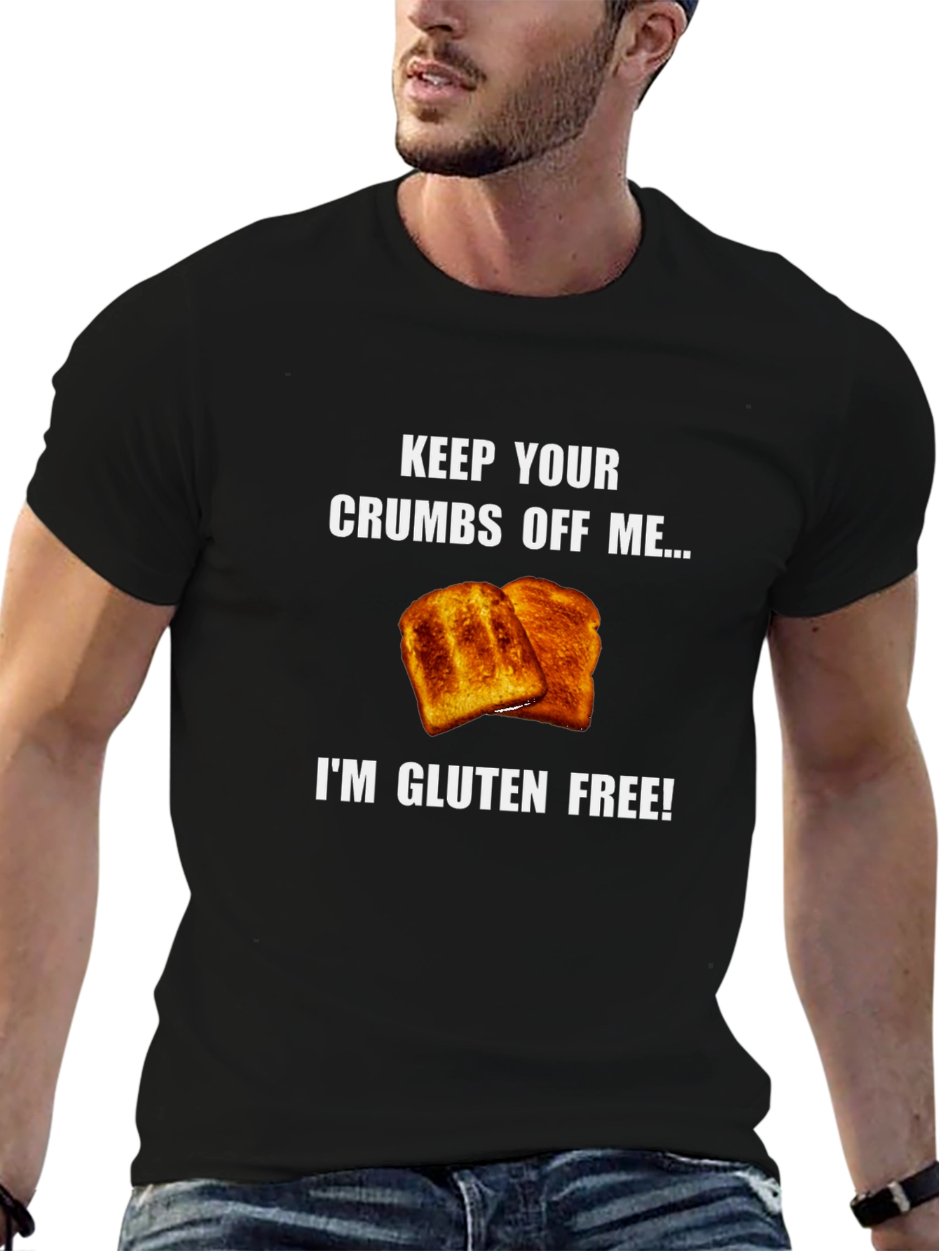 Gluten-Free Toast Pun T-Shirt