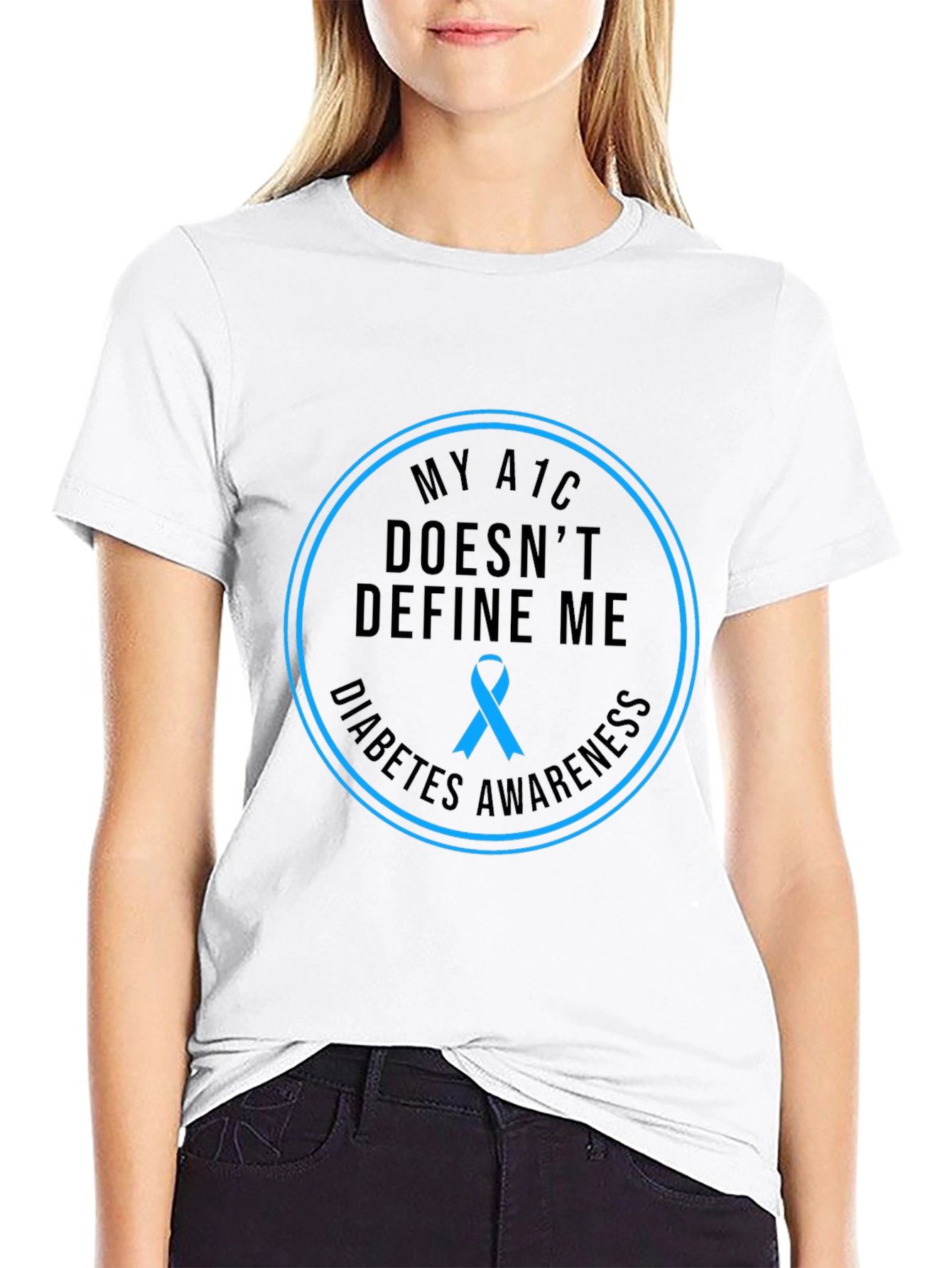 Diabetes Awareness T-Shirt - My A1C Doesnt Define Me