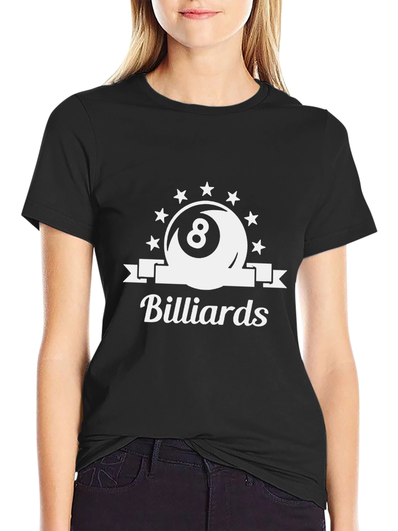 Billiards 8-Ball Graphic Tee