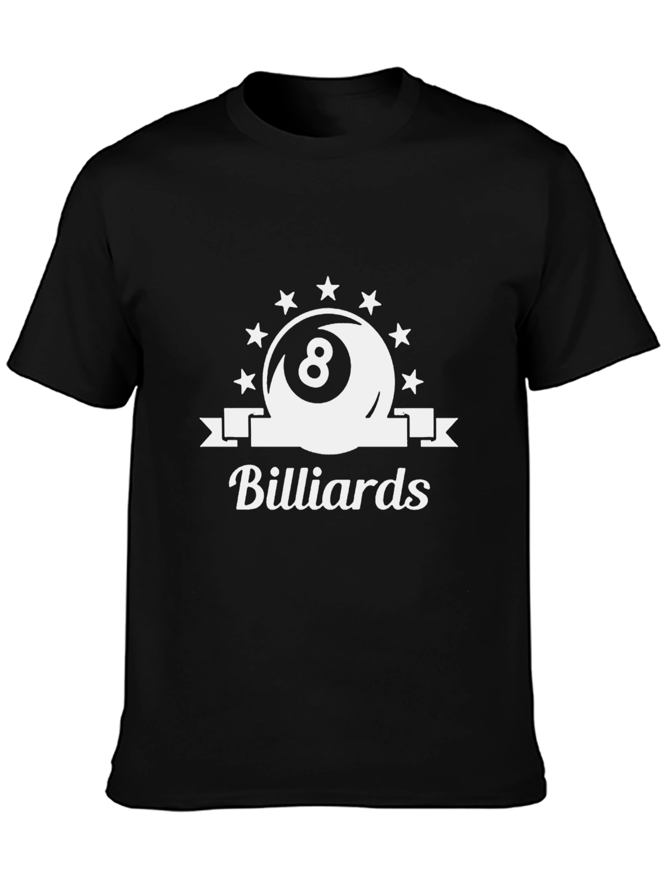 Billiards 8-Ball Graphic Tee