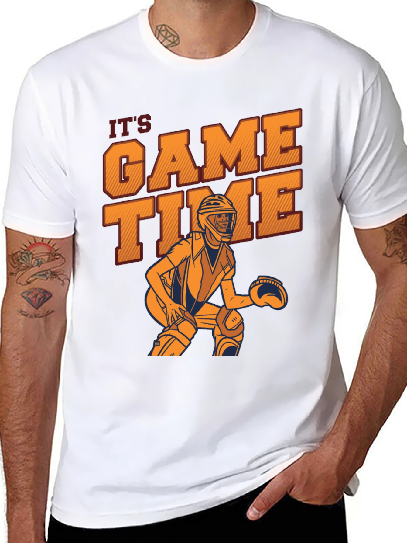 Game Time Baseball T-Shirt