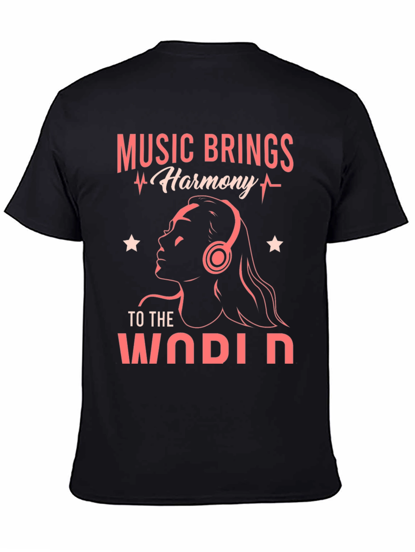Music Brings Harmony to the World T-Shirt