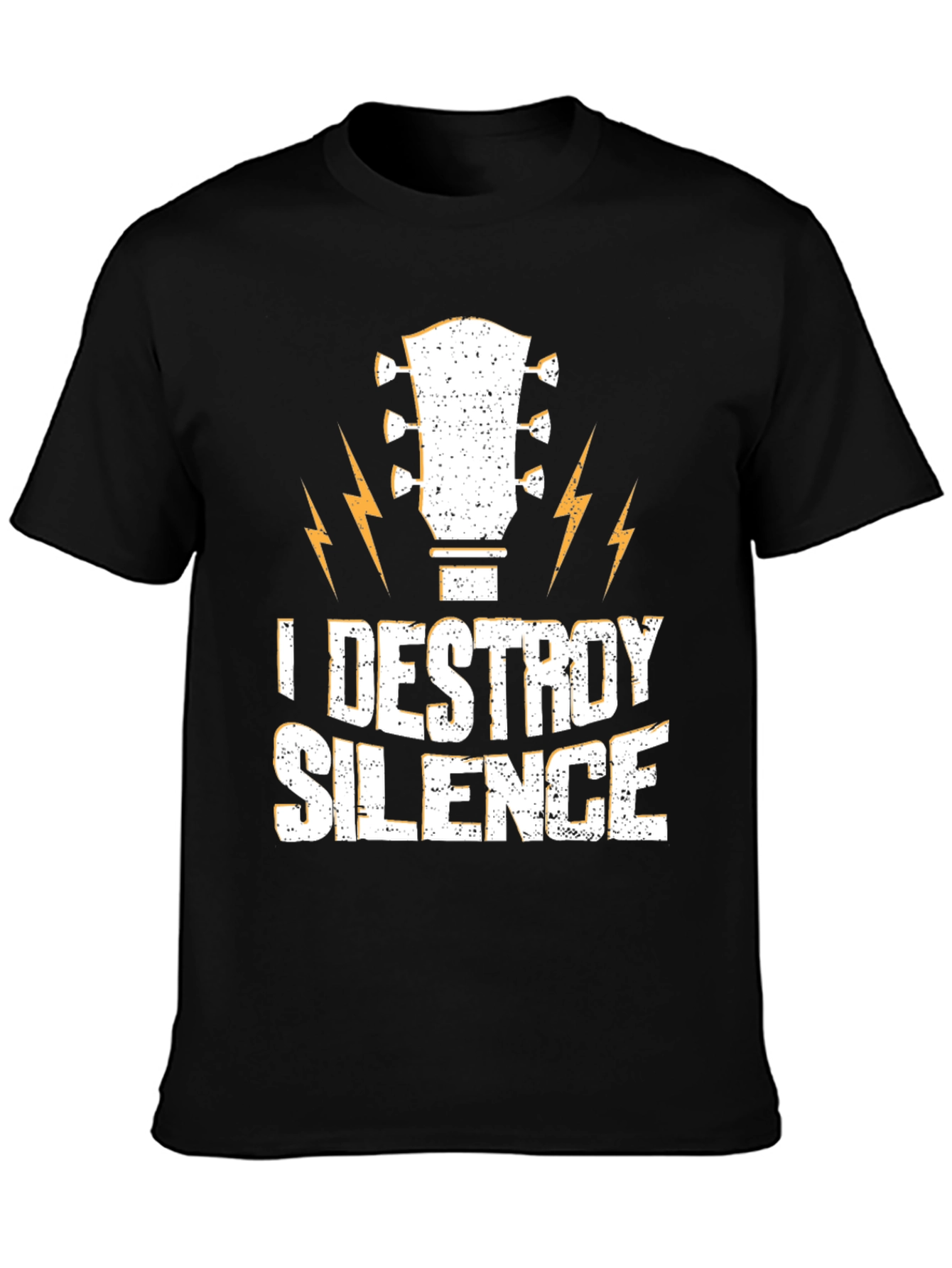 Destroy Silence Guitar T-Shirt