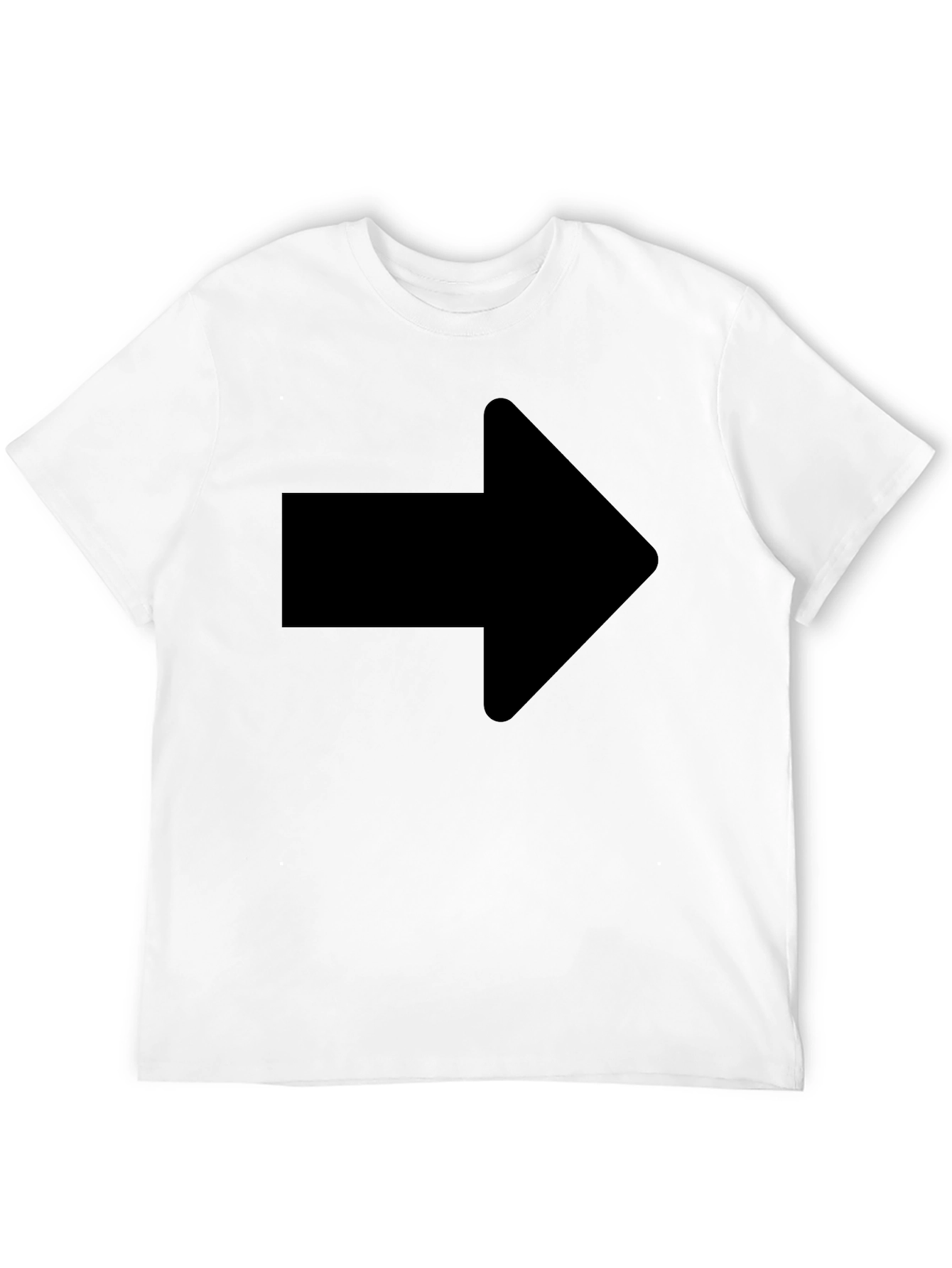 Arrow Graphic Tee - Simple & Bold Fashion