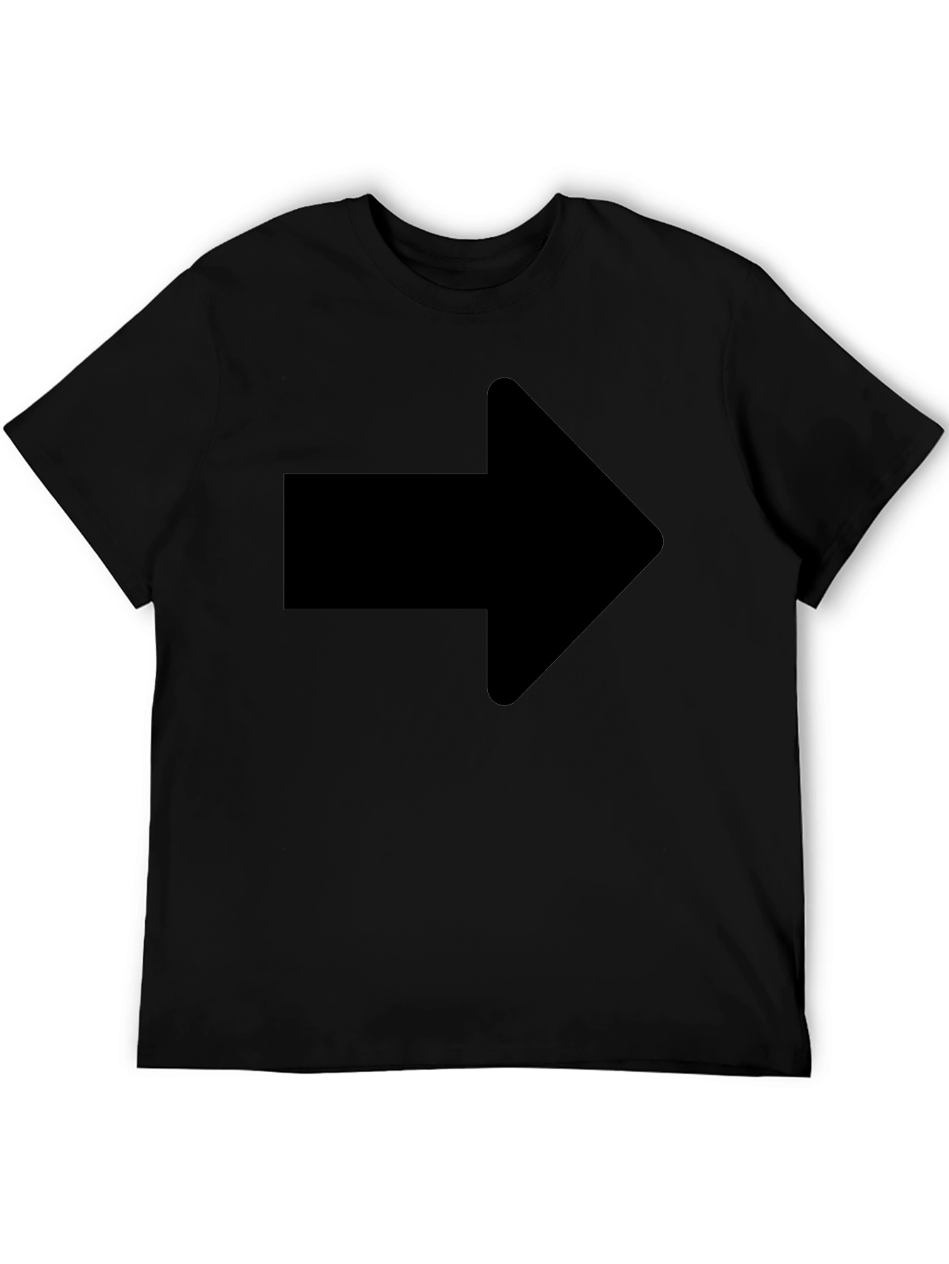 Arrow Graphic Tee - Simple & Bold Fashion