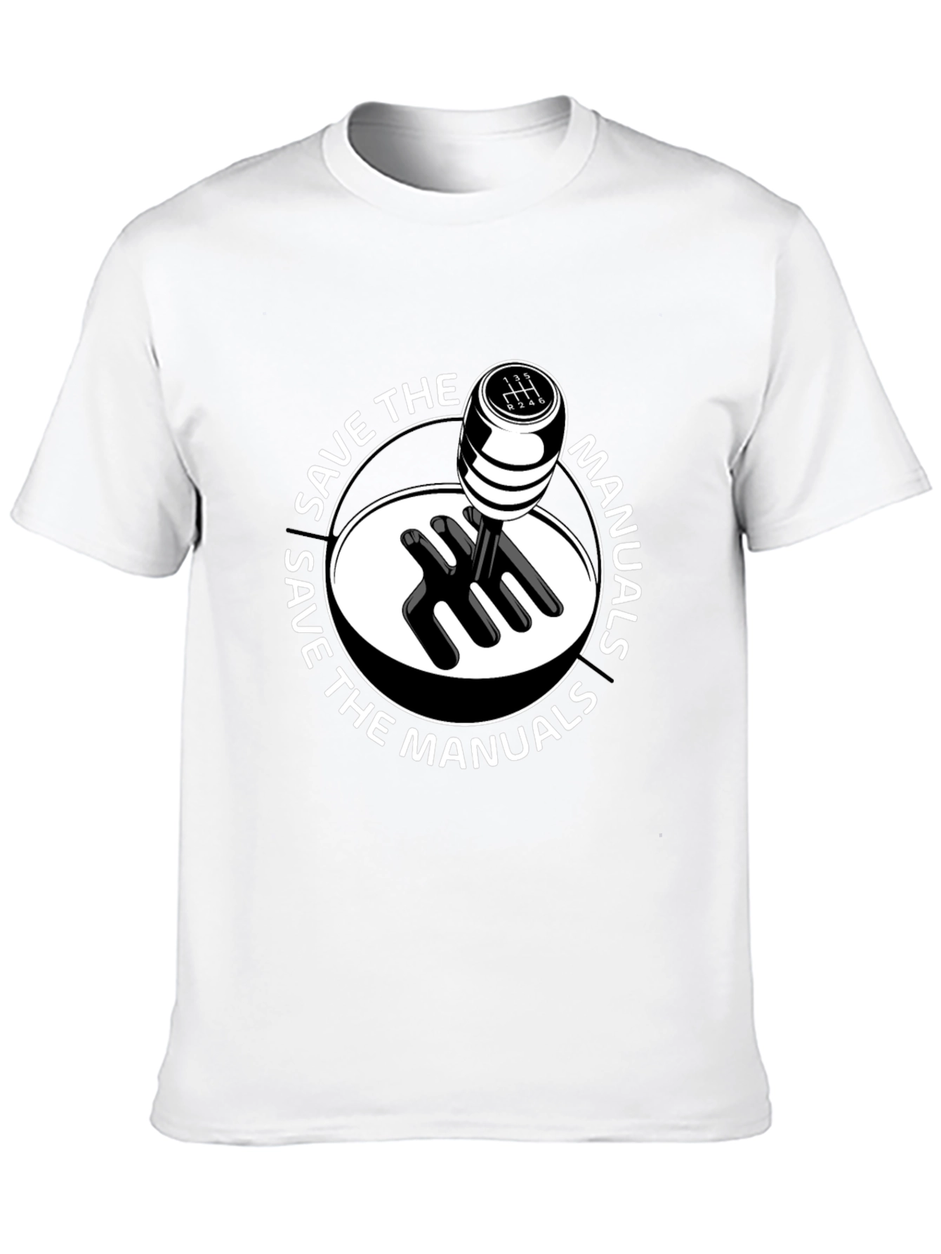 Save the Manuals T-Shirt - Car Enthusiast Apparel