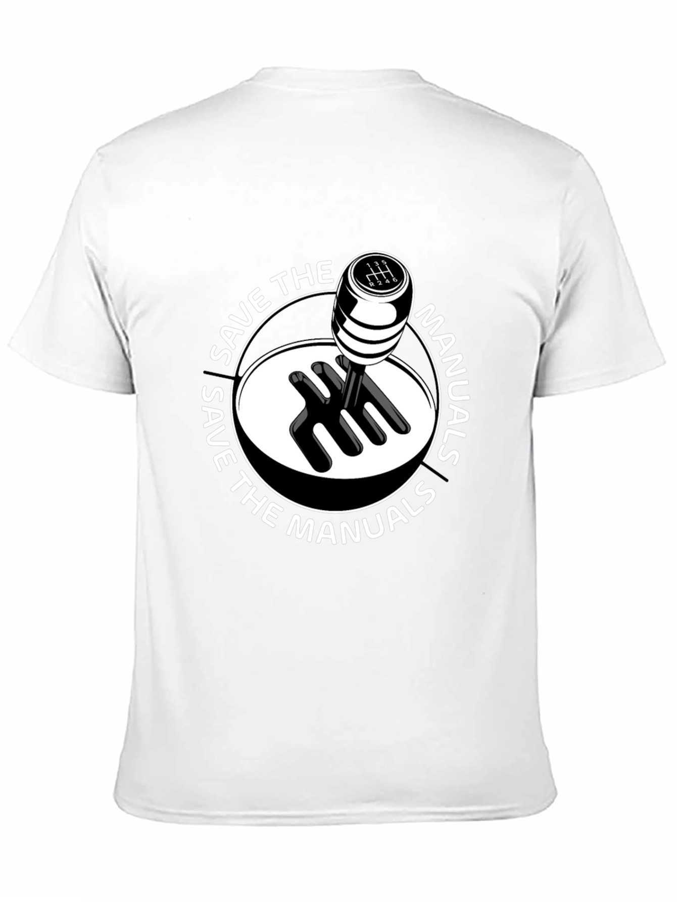 Save the Manuals T-Shirt - Car Enthusiast Apparel