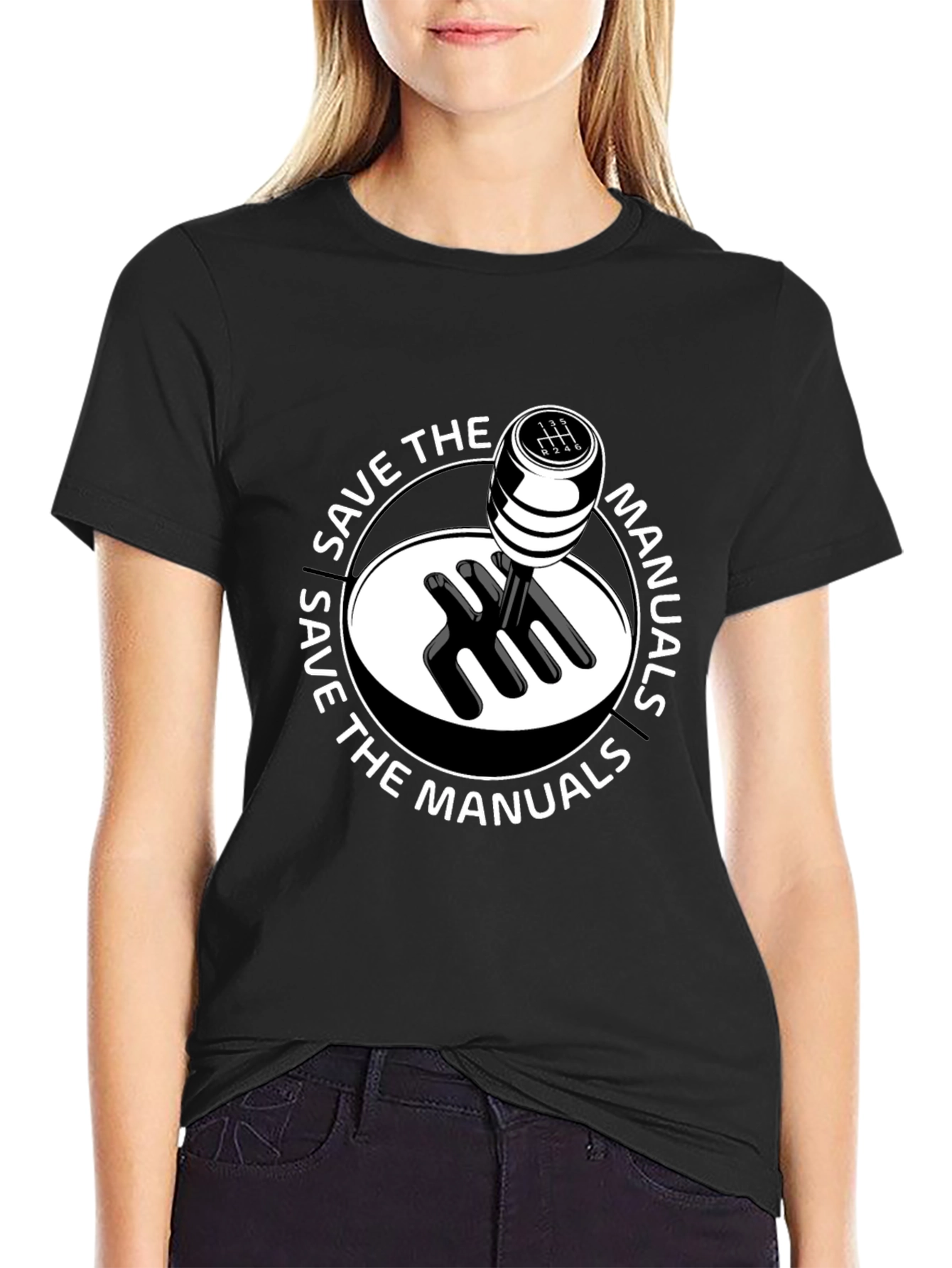 Save the Manuals T-Shirt - Car Enthusiast Apparel