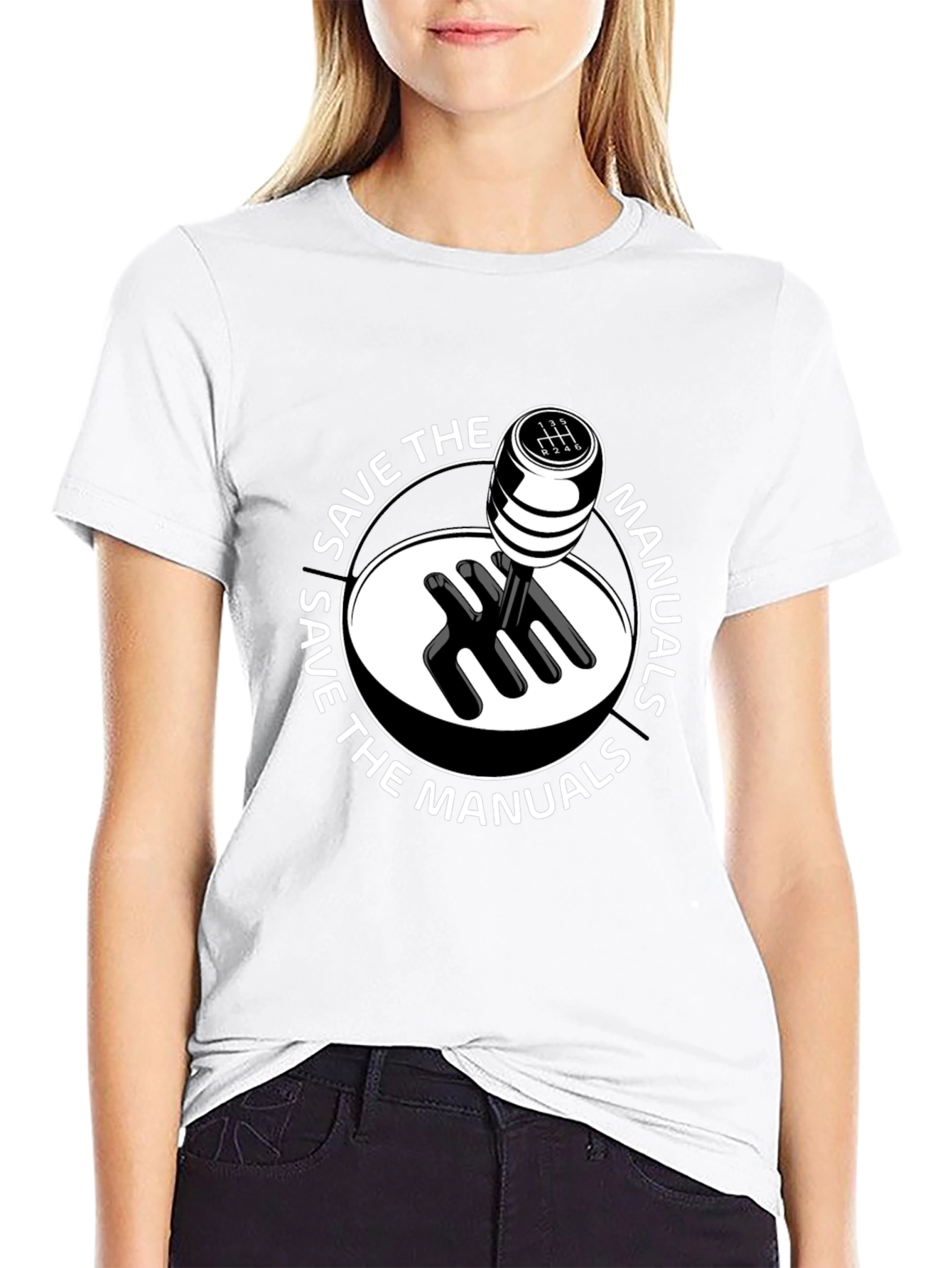 Save the Manuals T-Shirt - Car Enthusiast Apparel