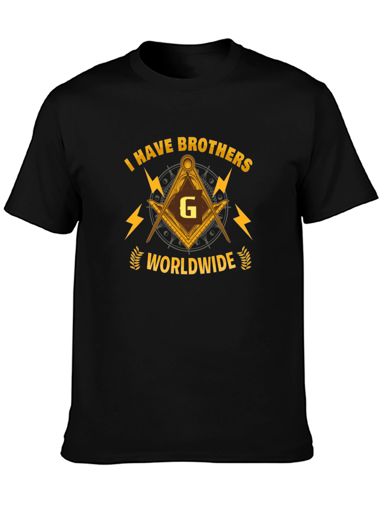 I Have Brothers Worldwide Masonic T-Shirt