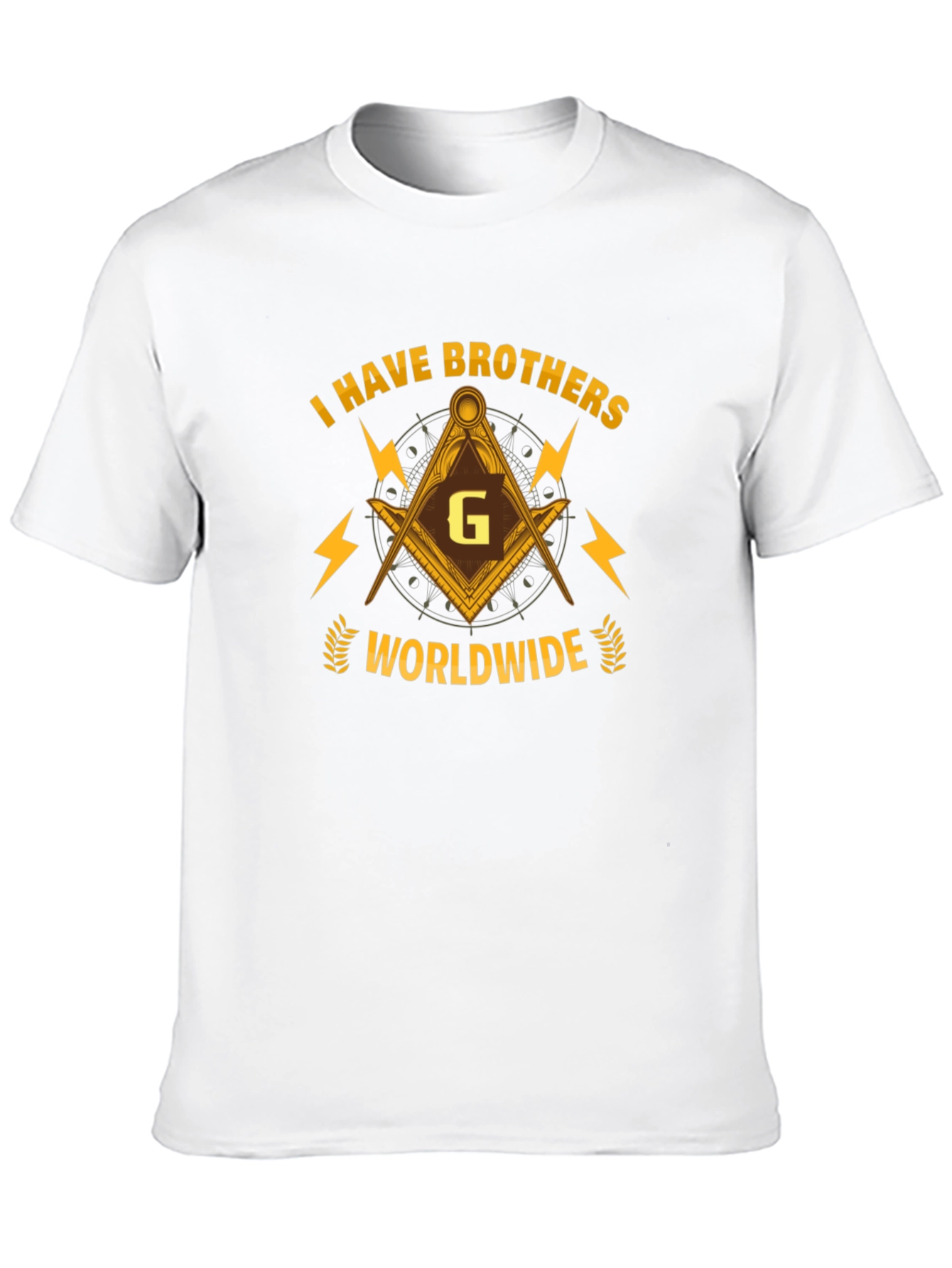I Have Brothers Worldwide Masonic T-Shirt