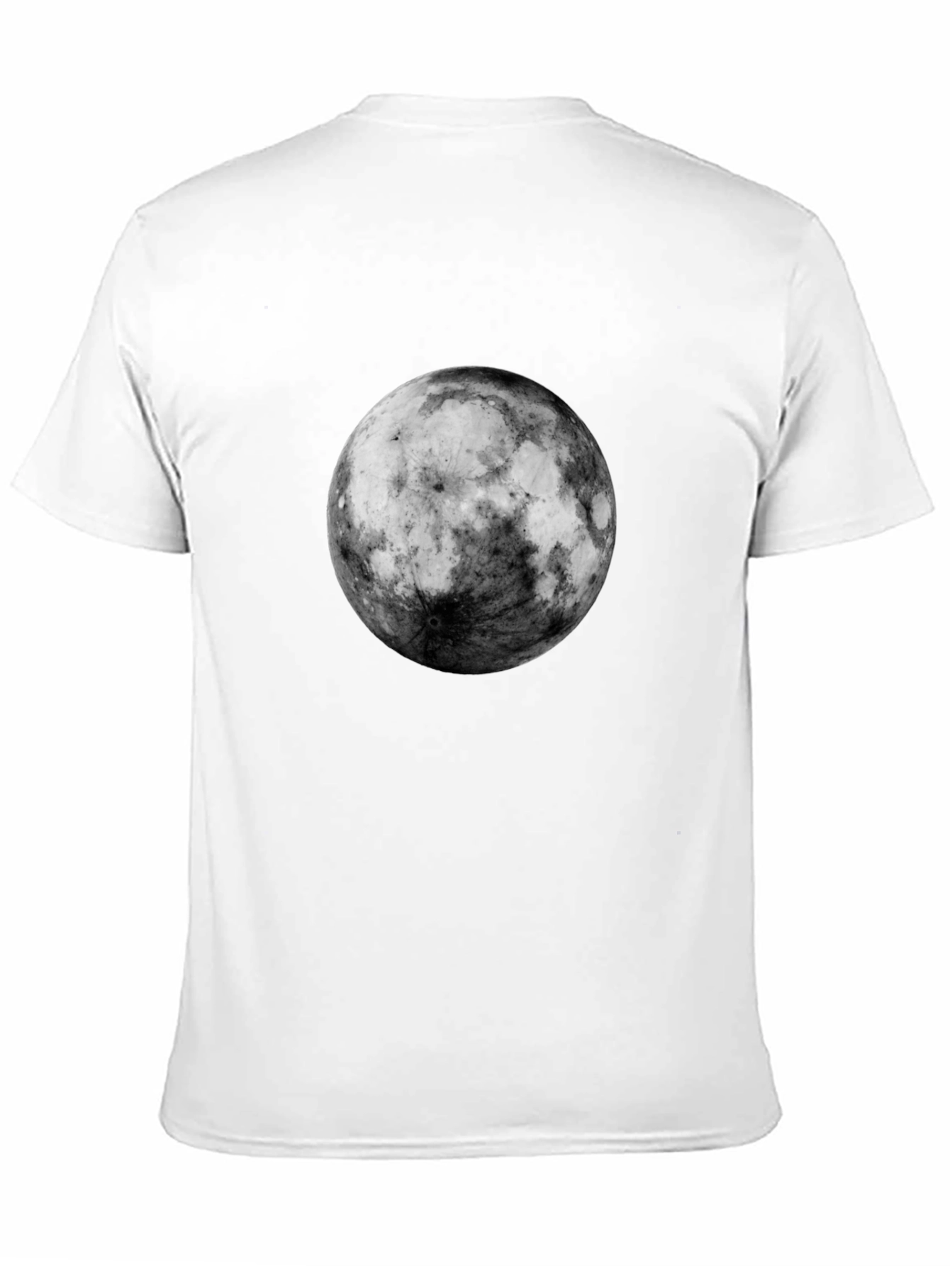 Mens Black Graphic Tee - Eclipse Design