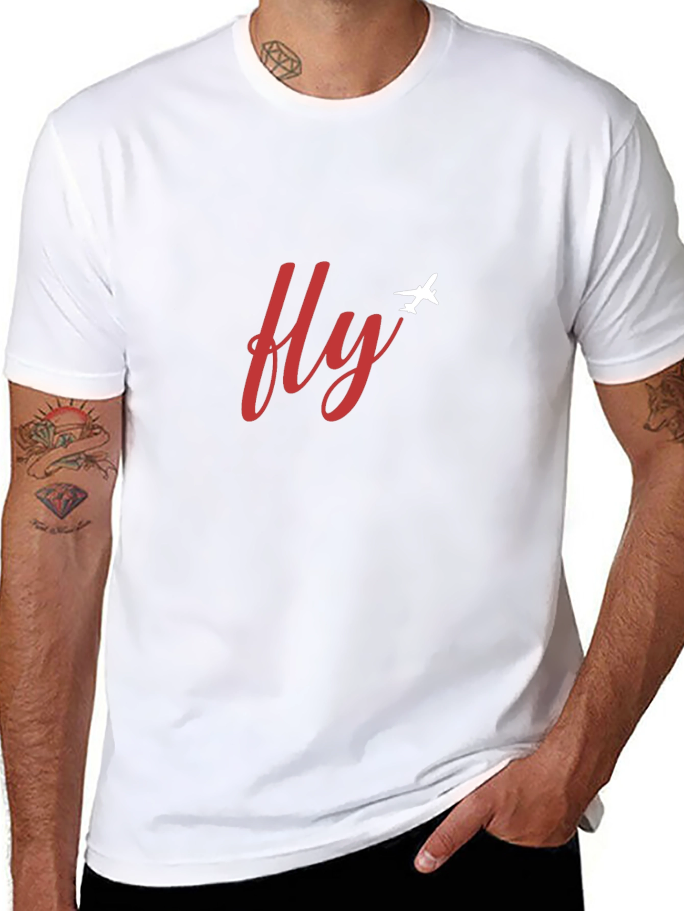 Fly Airplane T-Shirt - Stylish Travel Tee