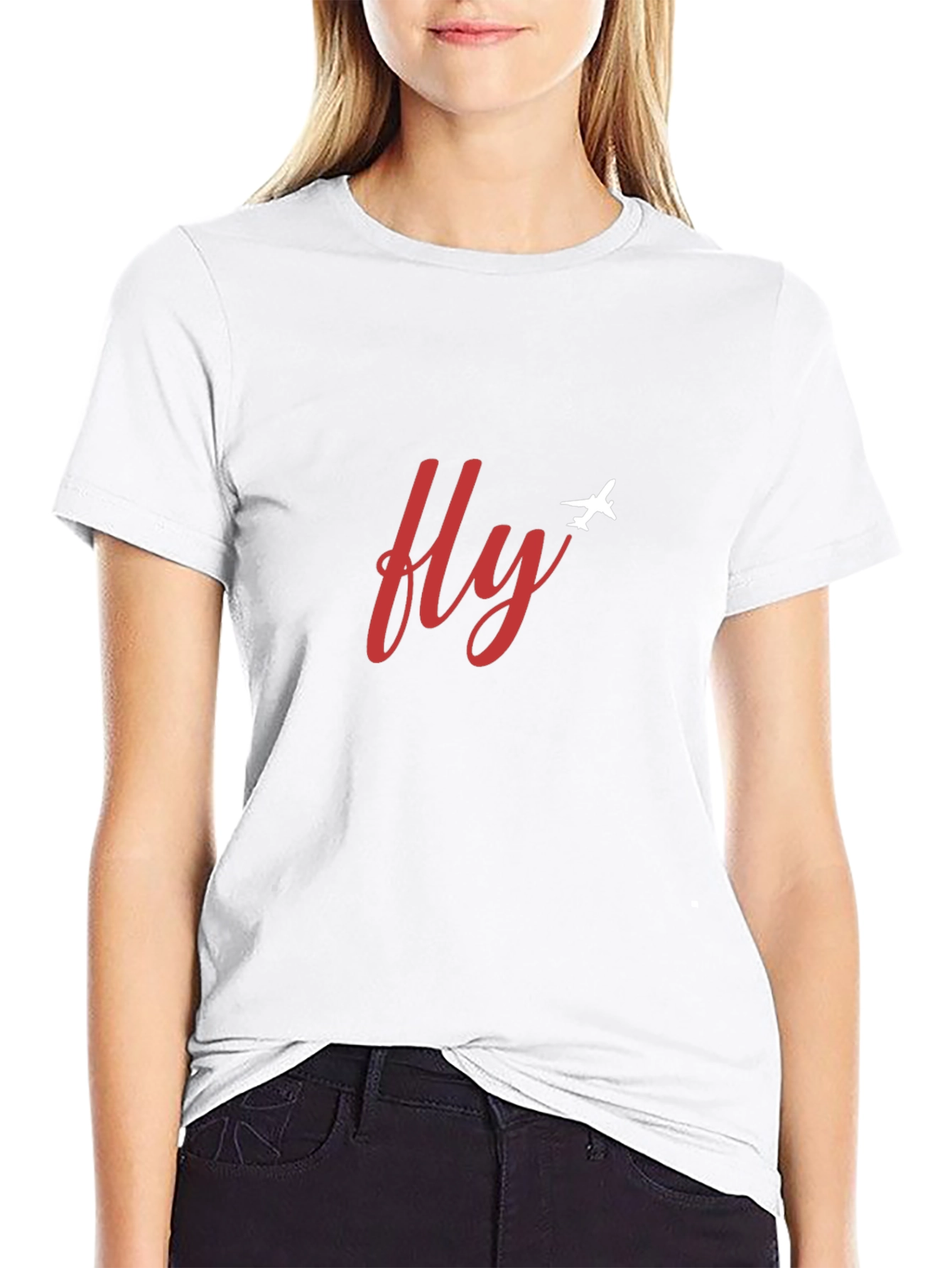 Fly Airplane T-Shirt - Stylish Travel Tee