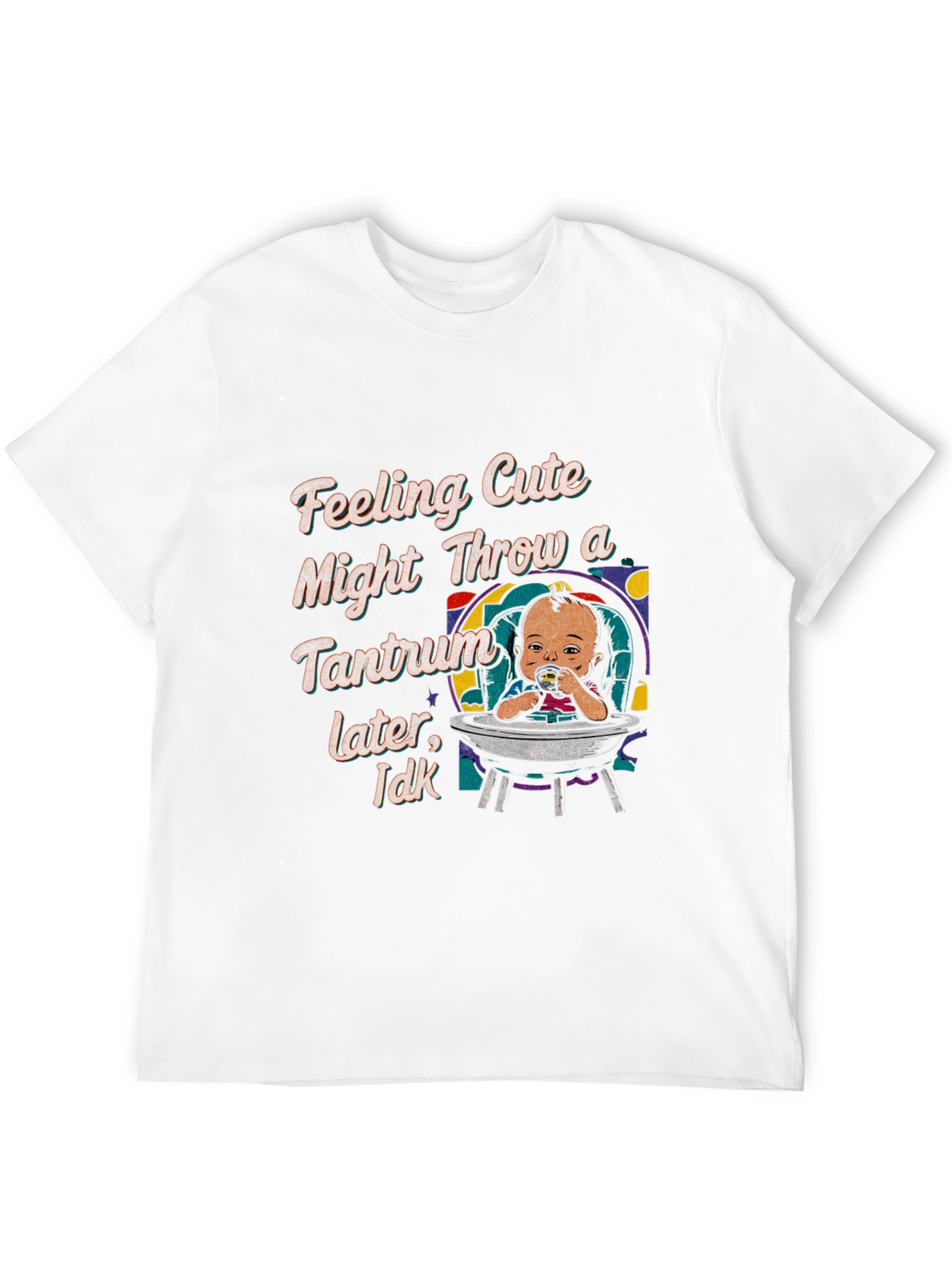 Cute Tantrum Baby Graphic T-Shirt
