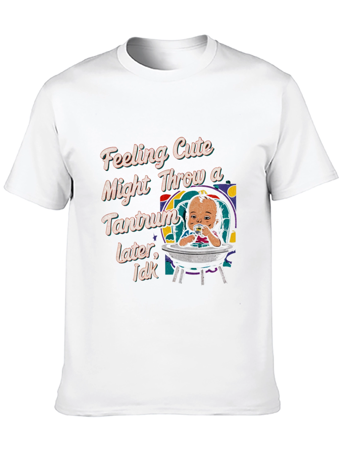 Cute Tantrum Baby Graphic T-Shirt