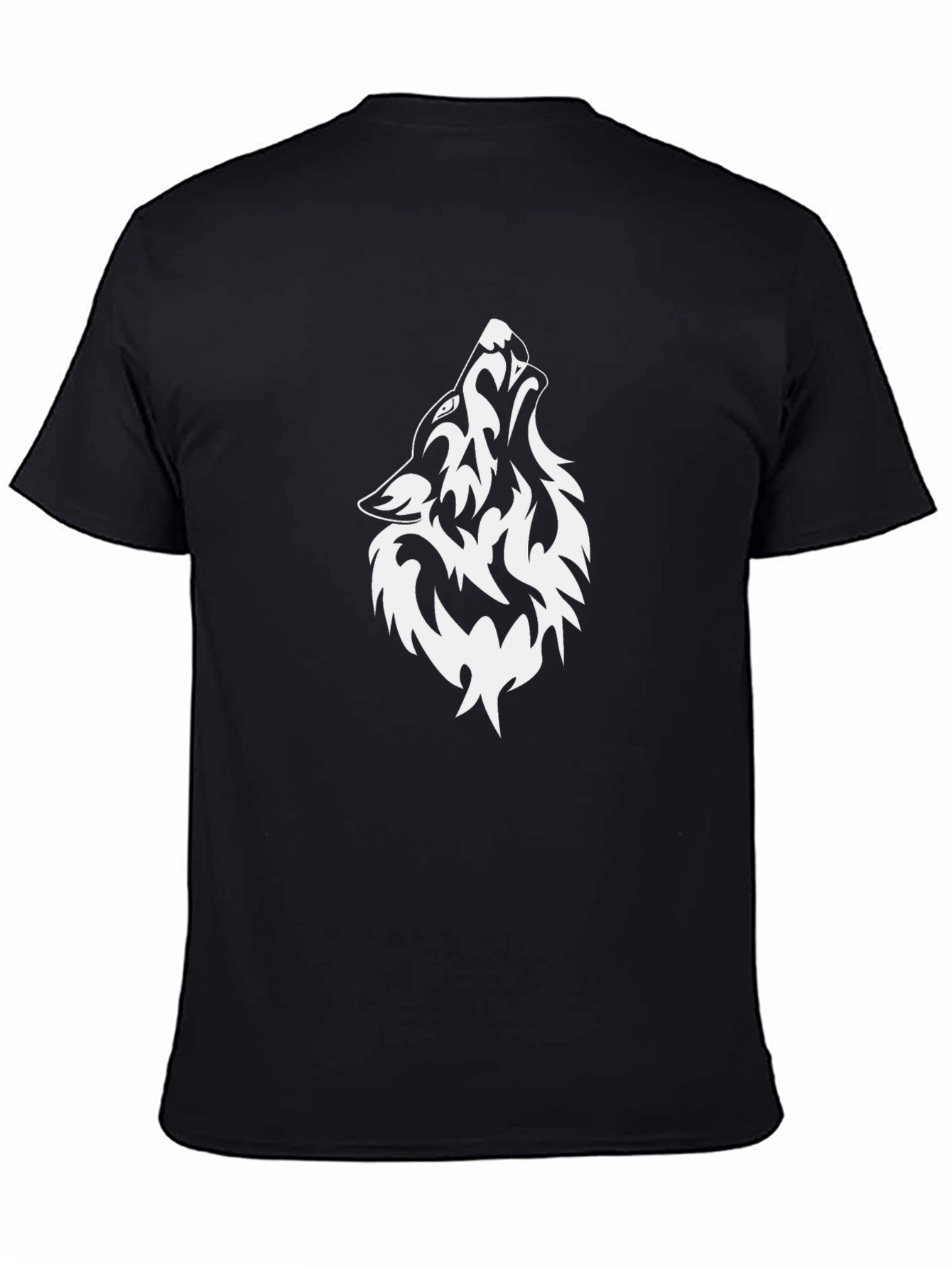 Wolf Graphic Tee - Black T-Shirt