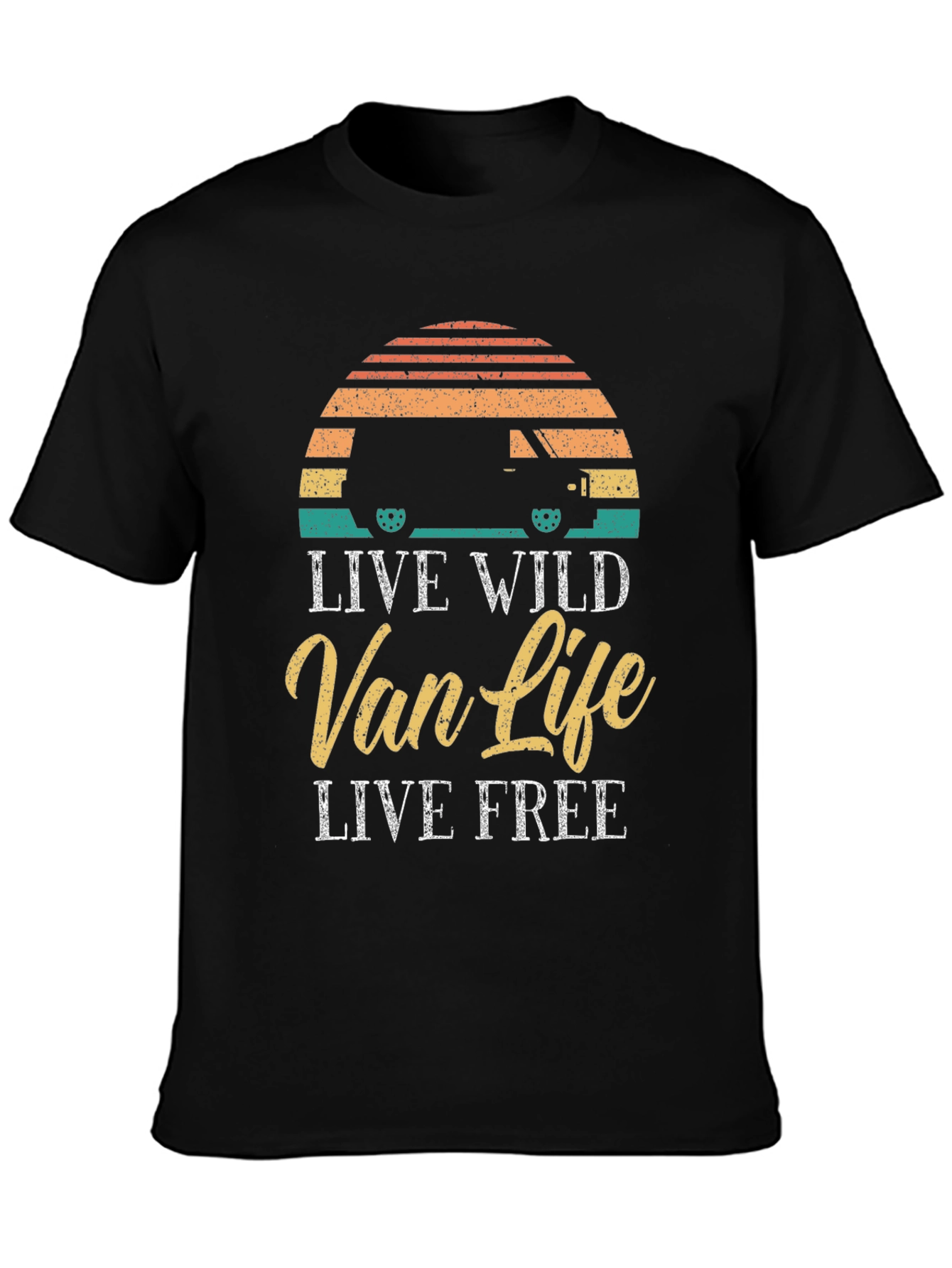 Live Wild Van Life T-Shirt