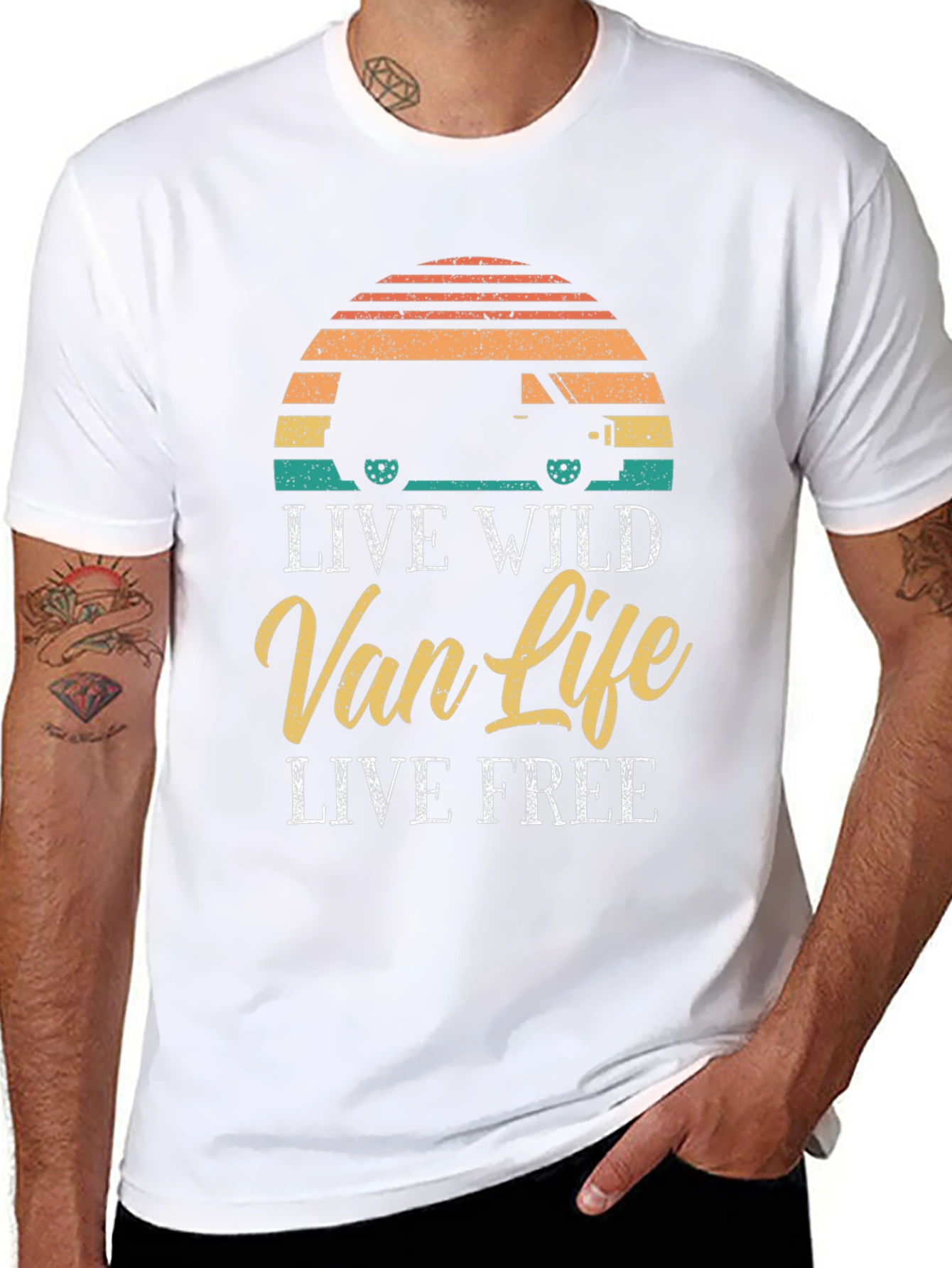 Live Wild Van Life T-Shirt