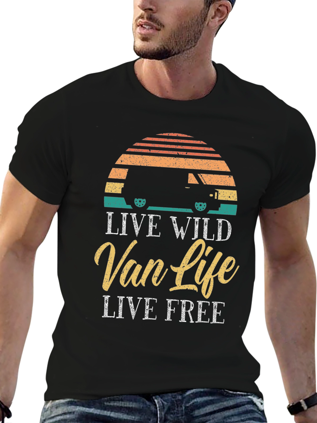 Live Wild Van Life T-Shirt