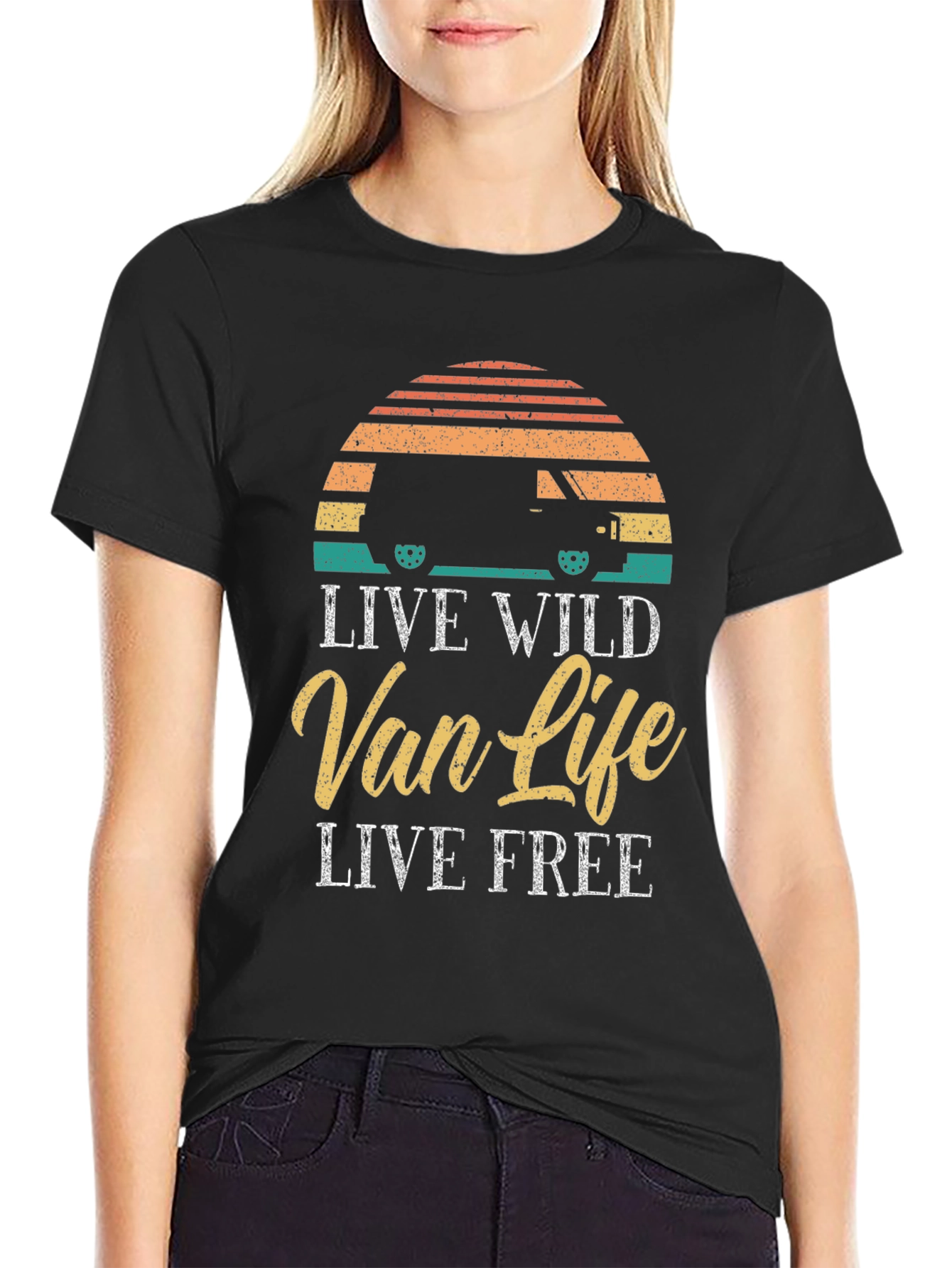Live Wild Van Life T-Shirt