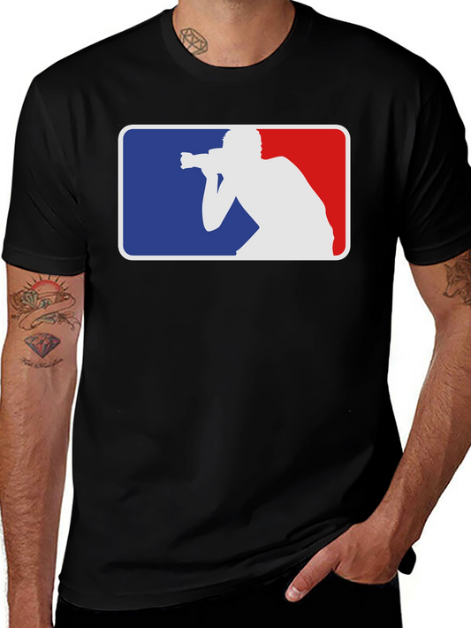 Photographer MLB Logo Style T-Shirt