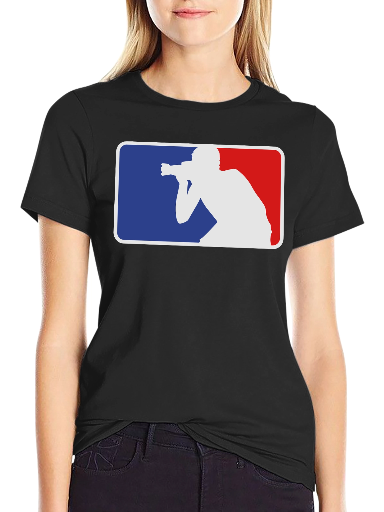 Photographer MLB Logo Style T-Shirt