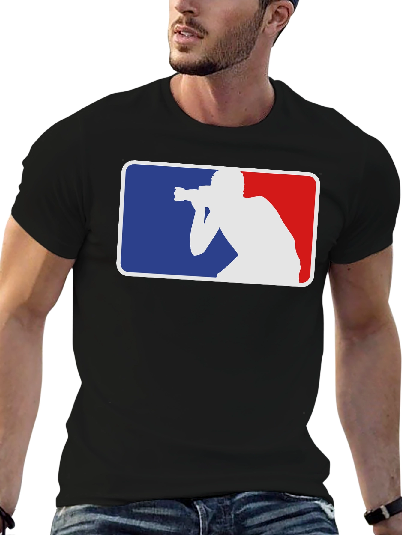 Photographer MLB Logo Style T-Shirt