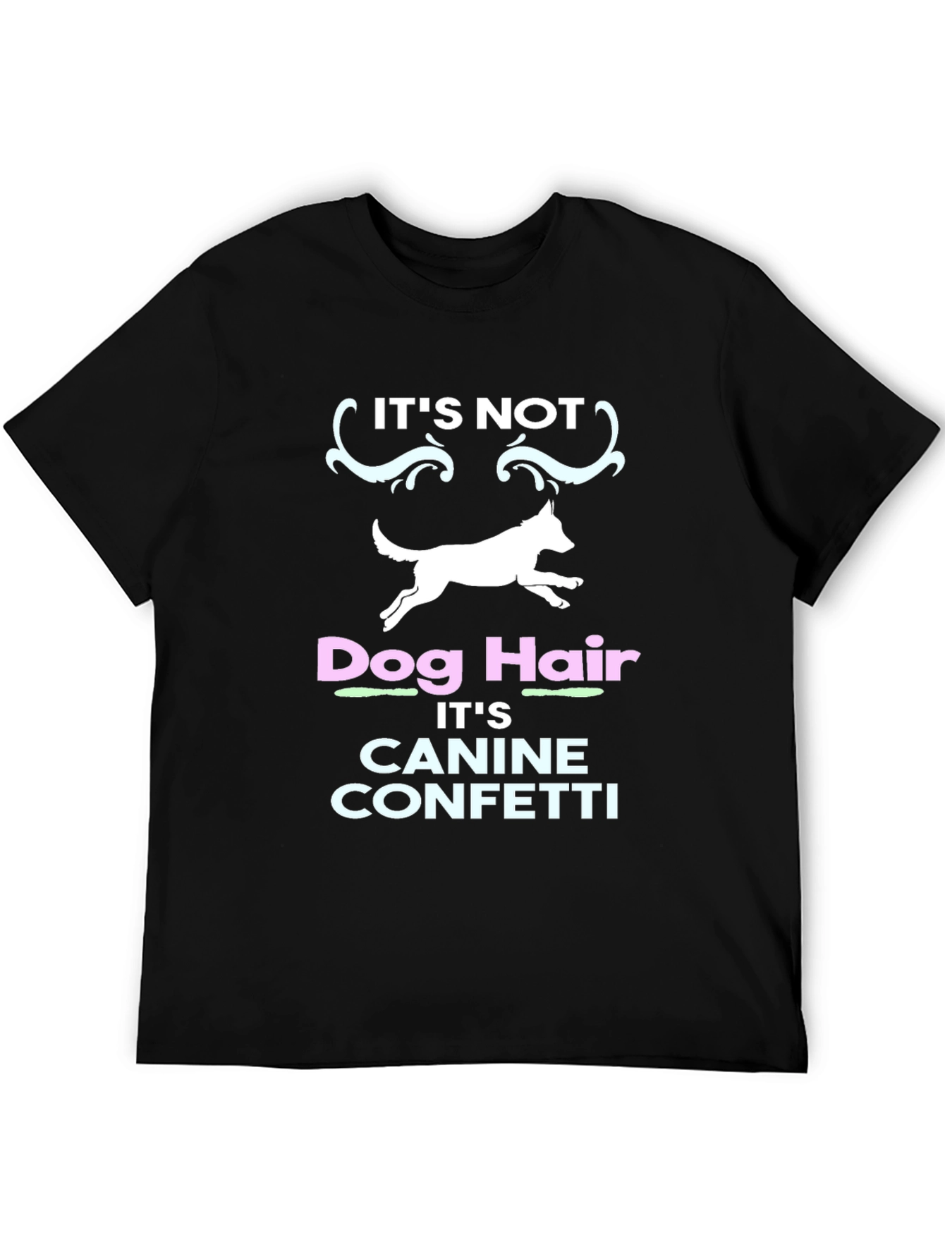 Dog Hair Canine Confetti T-Shirt