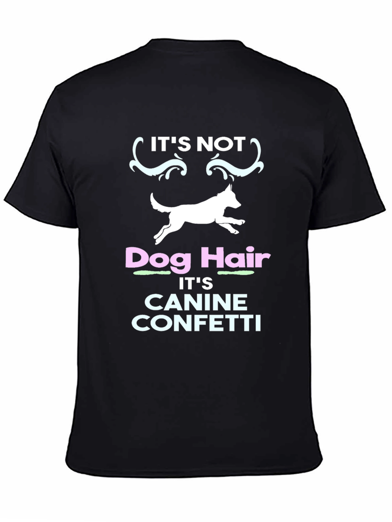 Dog Hair Canine Confetti T-Shirt